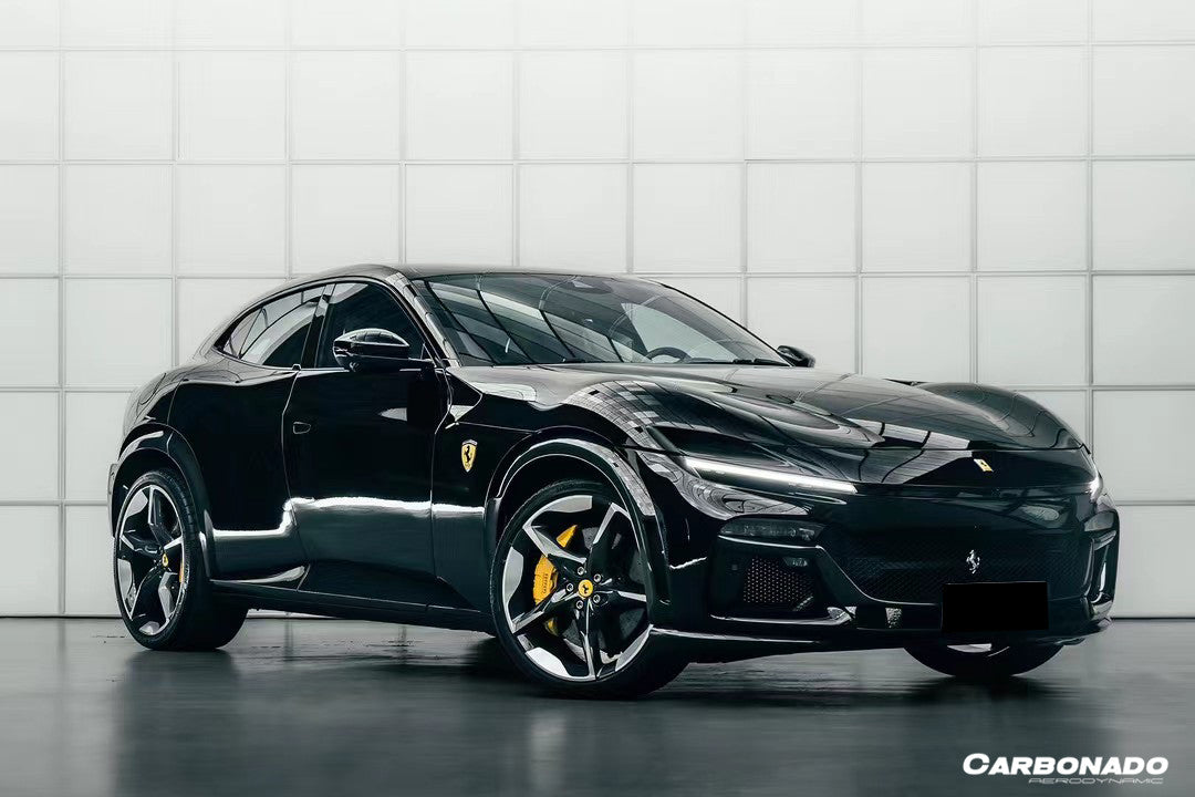 2023-2025 Ferrari Purosangue OEM Style Dry Carbon Side Skirts