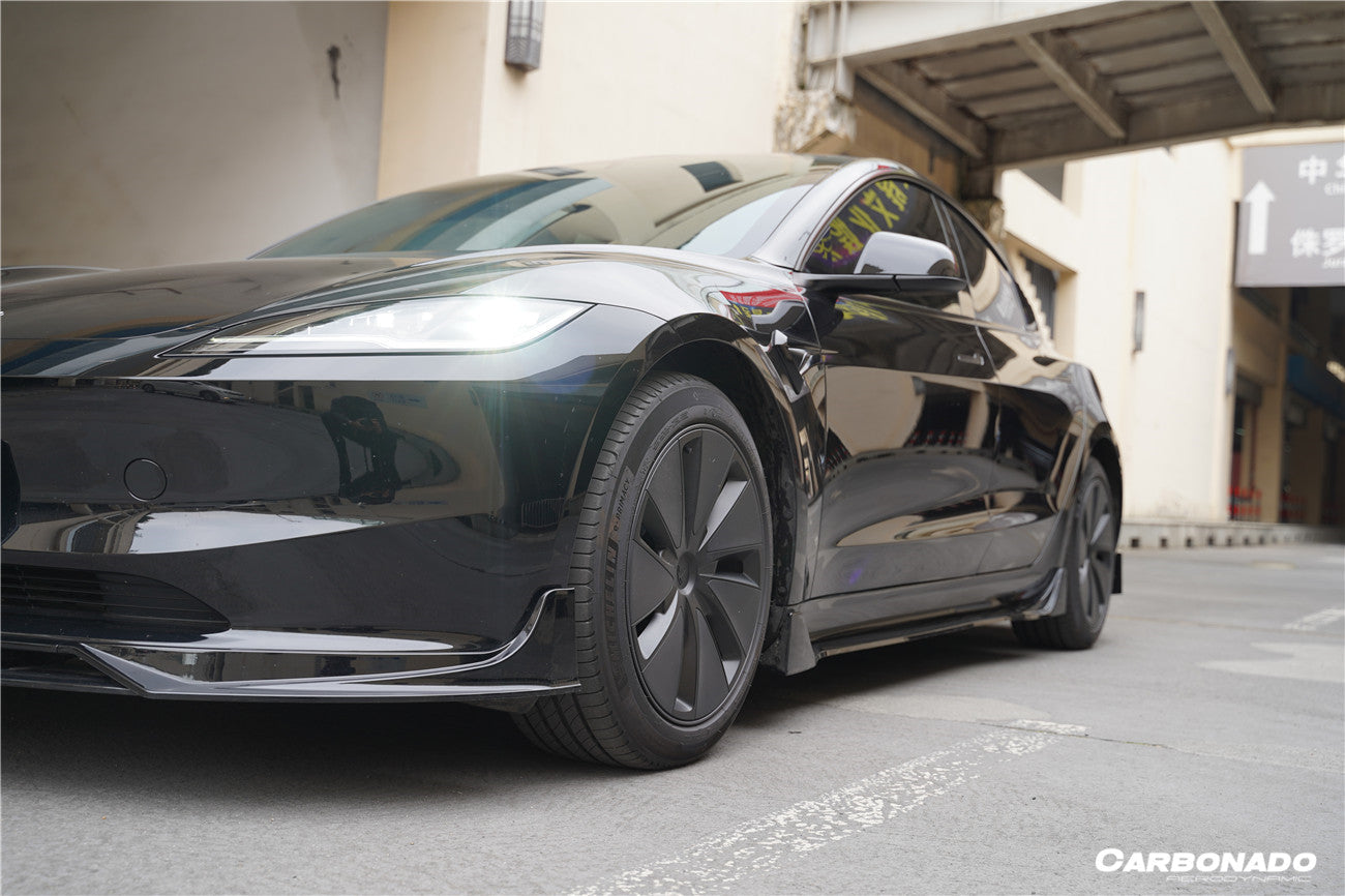 2023 - 2025 Tesla Model 3 LCI Fast Style Carbon Fiber Pattern Look Body Kit