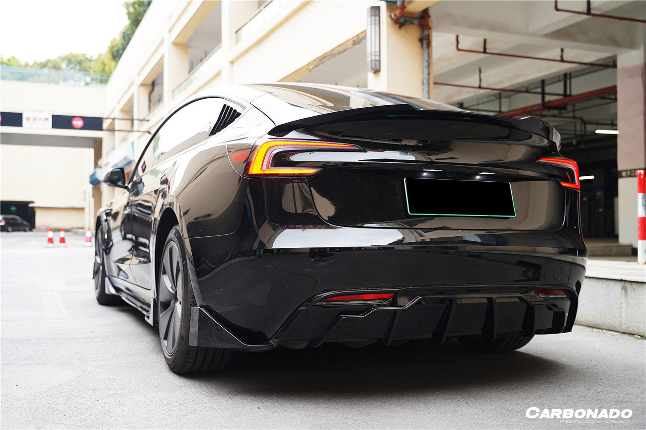 2023 - 2025 Tesla Model 3 LCI Fast Style Carbon Fiber Pattern Look Body Kit
