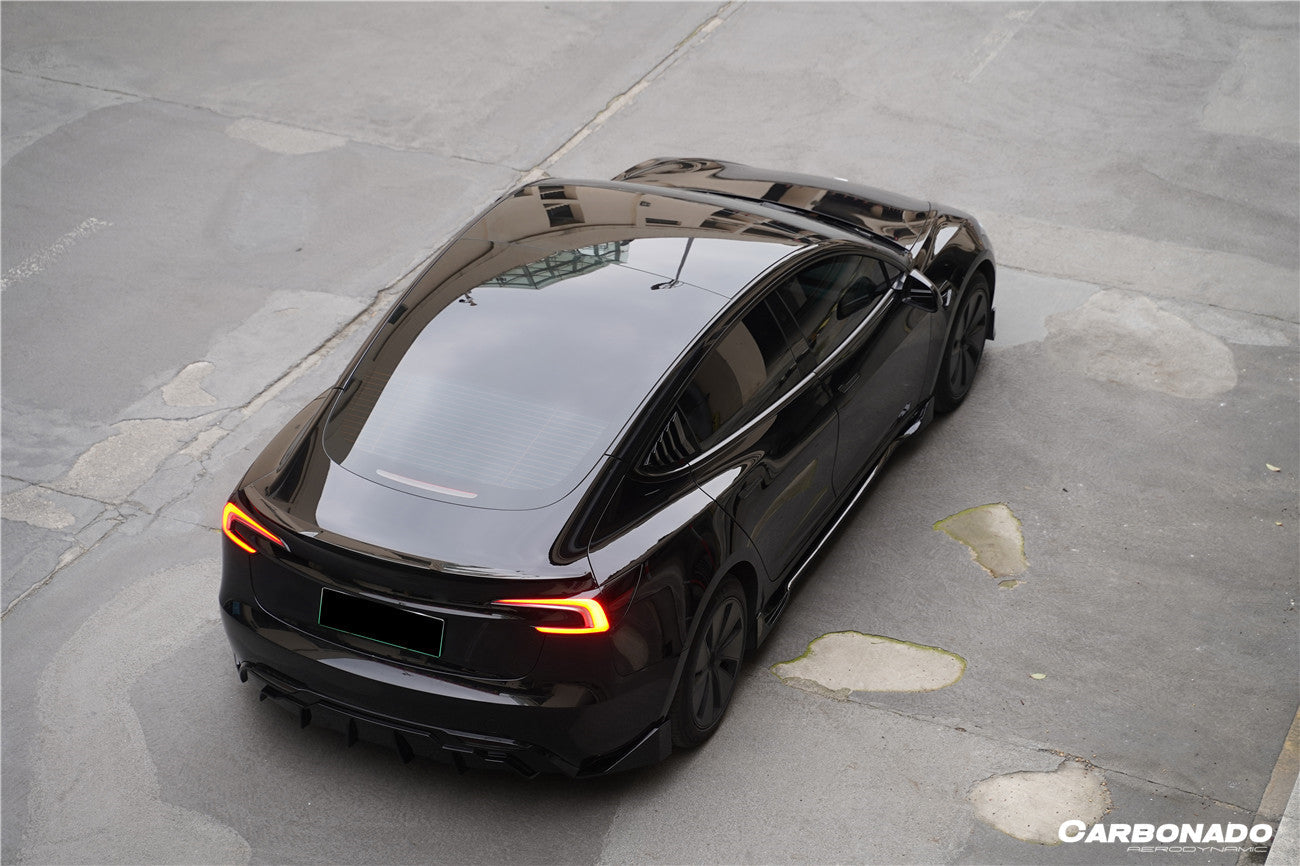 2023 - 2025 Tesla Model 3 LCI Fast Style Carbon Fiber Pattern Look Body Kit