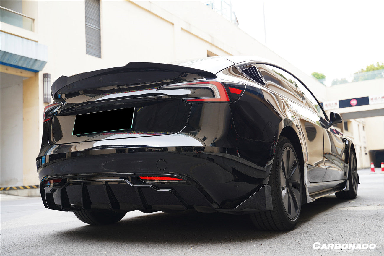 2023 - 2025 Tesla Model 3 LCI Fast Style Carbon Fiber Pattern Look Body Kit
