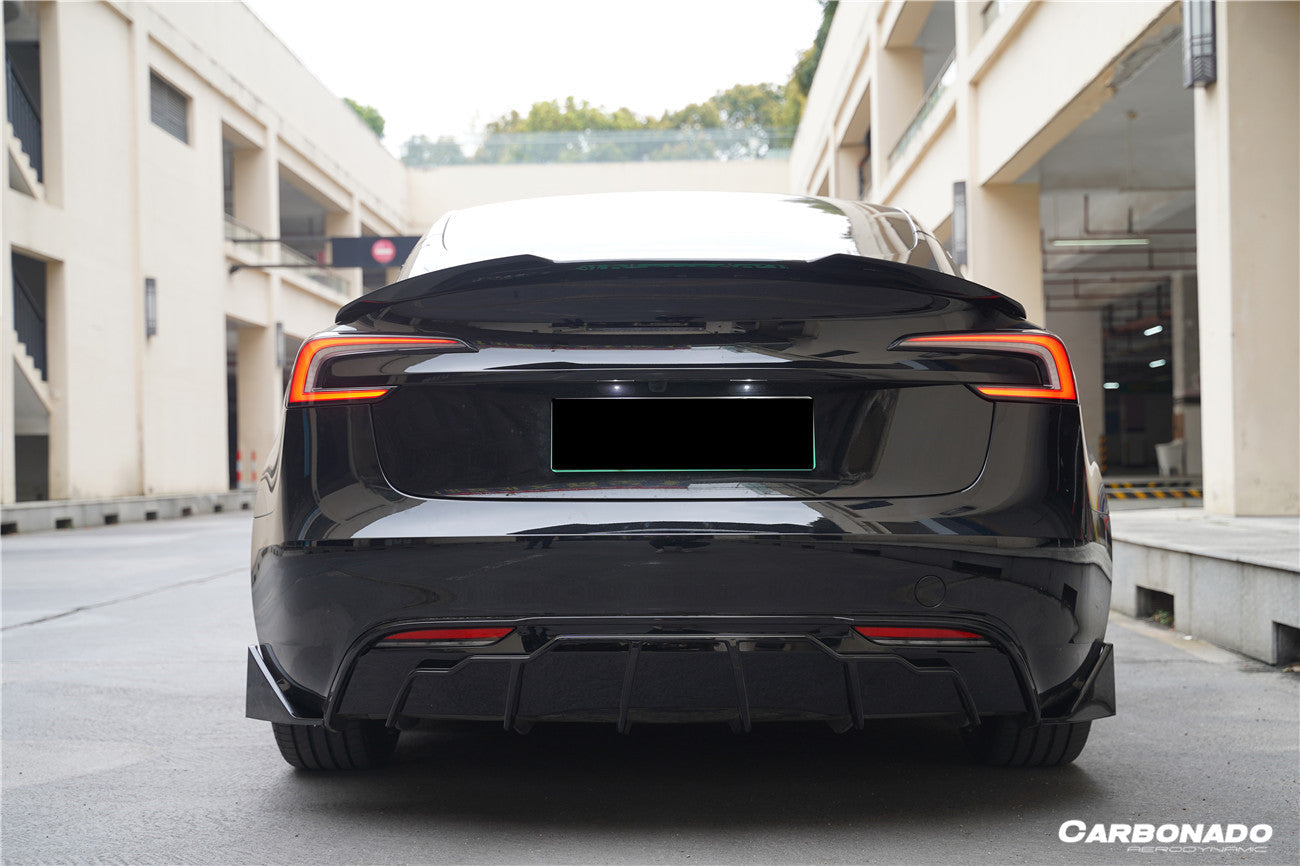 2023 - 2025 Tesla Model 3 LCI Fast Style Carbon Fiber Pattern Look Body Kit