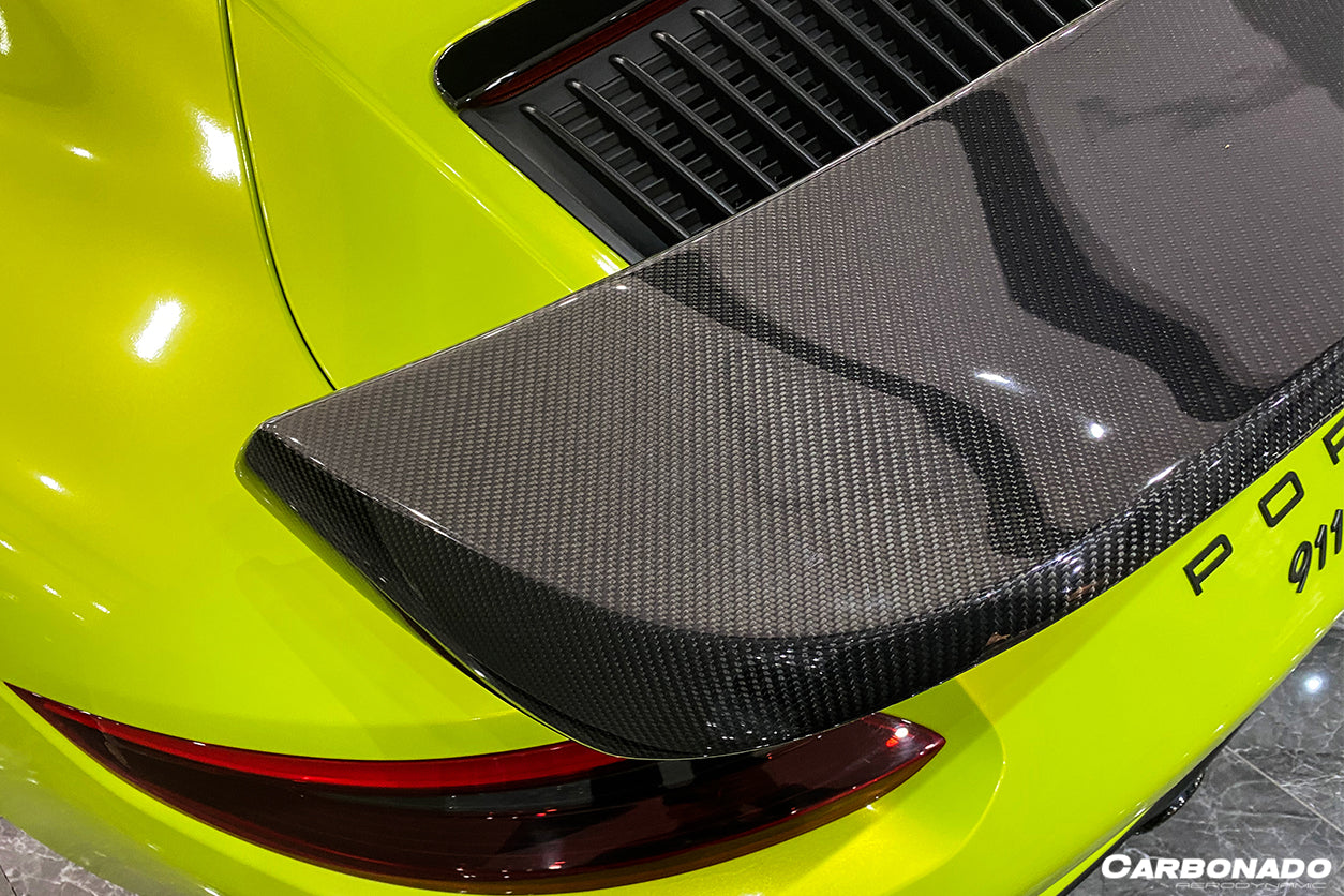 2016 - 2019 Porsche 911 991.2 Carrera & S & 4S & GTS TA Style Trunk Spoiler Wing