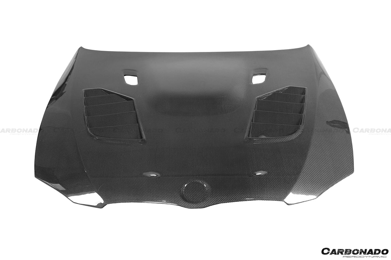 2011-2013 BMW 3 Series E92 LCI SIB Style Carbon Fiber Hood