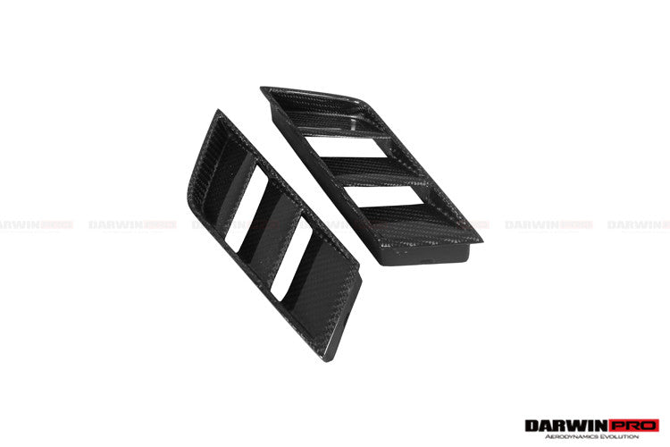 2017 - 2022 Nissan GTR R35 EBA Carbon Fiber Rear Diffuser Side Vents