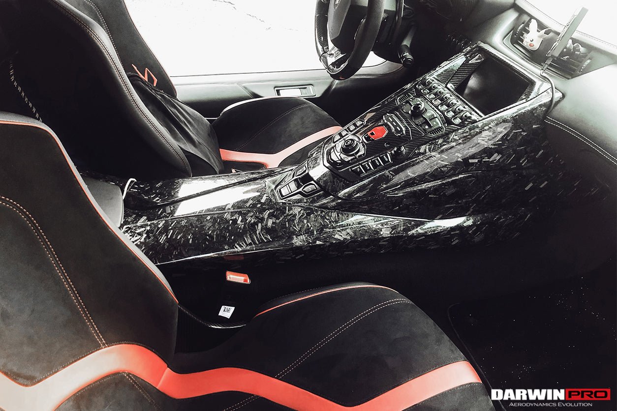 2013 - 2016 Lamborghini Aventador LP700 Roadster Carbon Fiber Center Control Surround Panel