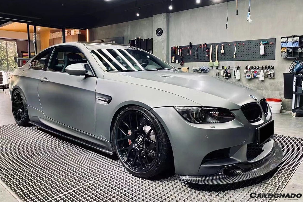 2008-2012 BMW M3 E92/E93 ET Style Carbon Fiber Side Skirts Under Board
