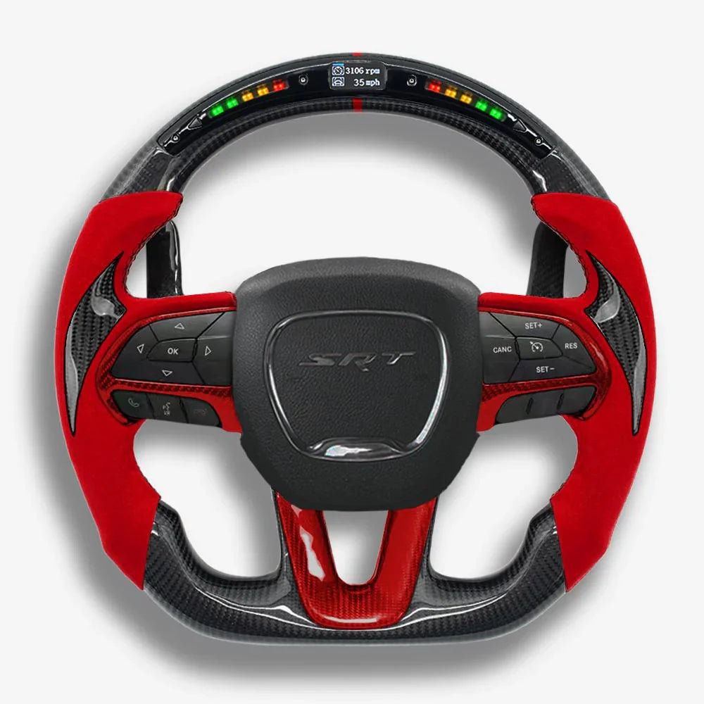 Dodge Challenger LA Custom Carbon Fiber Steering Wheel 2015-2023