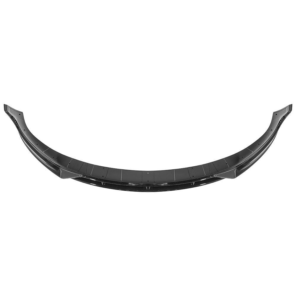 Tesla Model 3 Highland Track Style Gloss Black Front Lip Splitter 2024-Up