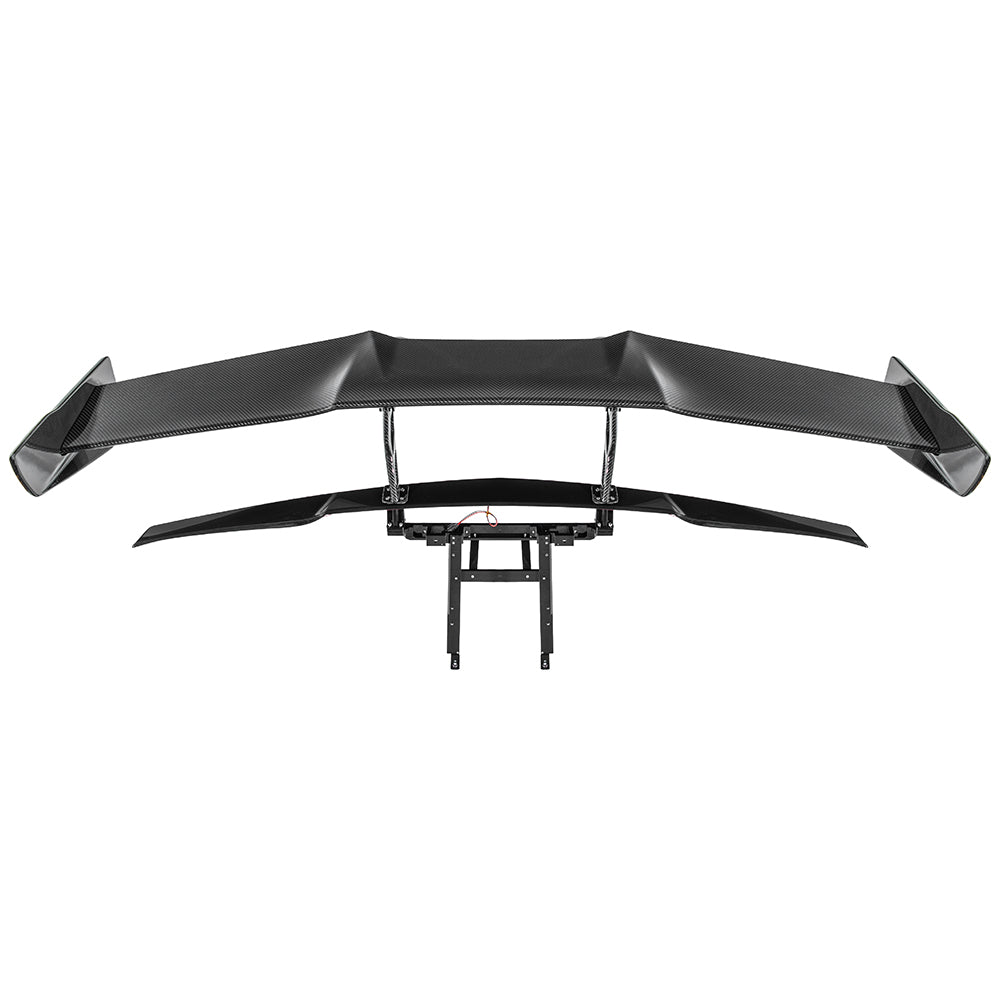 Chevrolet Corvette C7 ZR1 ZTK Style Carbon Fiber Extended High Wing Spoiler Kit 2014-2019