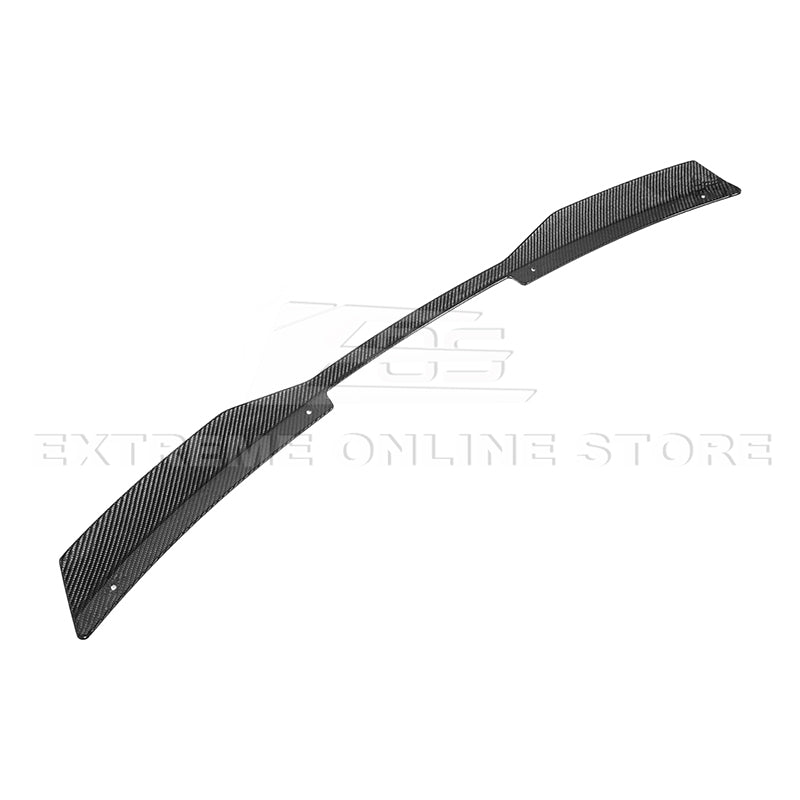 Ford Mustang S650 Dark Horse Performance Style Dry Carbon Fiber Rear Gurney Flap Spoiler 2024-Up