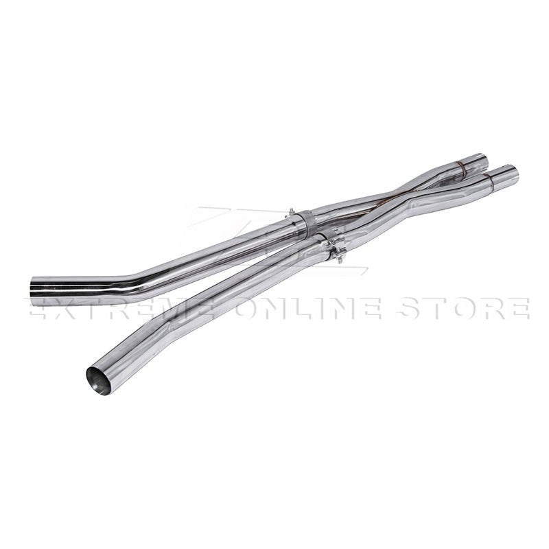 Ford Mustang S550 GT Straight Mid Pipe Exhaust 2015-Up