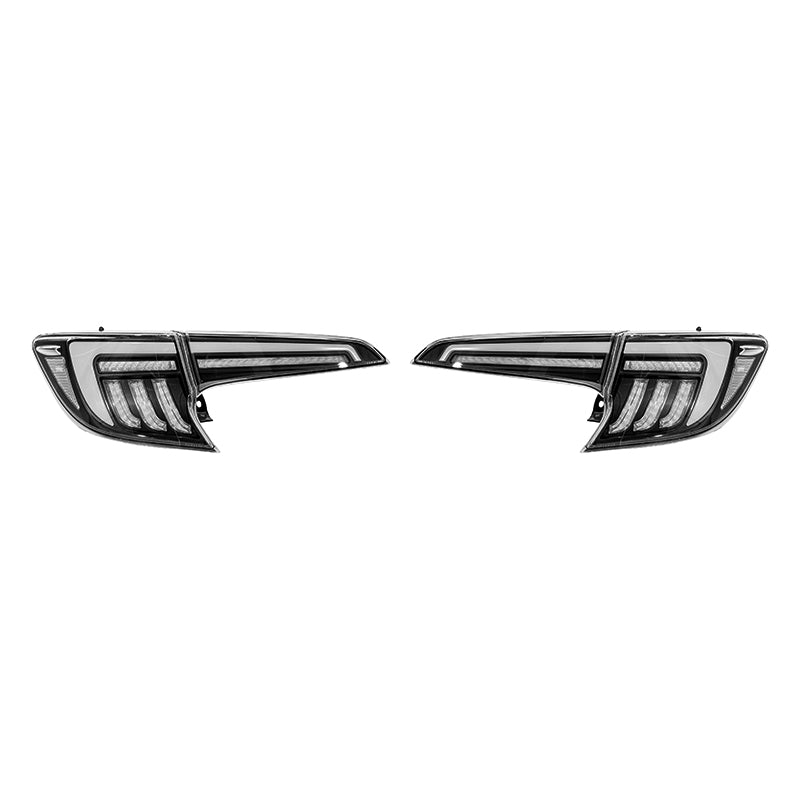 Corolla Hatchback GR Sequential LED Clear Rear Taillights 2019-Up