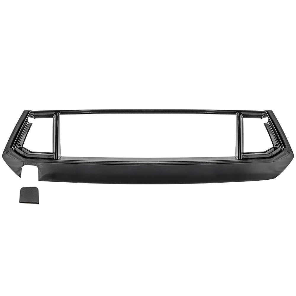 Ford Mustang S650 Dark Horse Style Gloss Black Front Upper Grille Insert 2024-Up