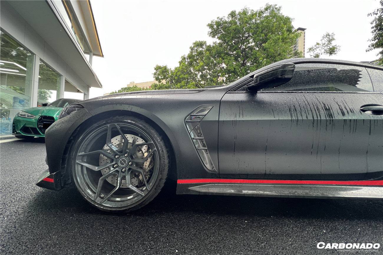 2021-UP BMW M4 G82 G83 G80 G81 M3 CL Style Dry carbon Fiber Front Fender Vent - Carbonado