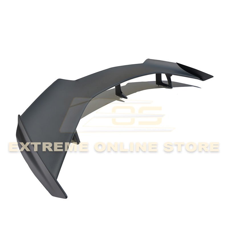 Chevrolet Camaro 6th Gen ZL1 1LE Style Gloss Black Carbon Fiber High Wing Rear Trunk Spoiler 2016-2024