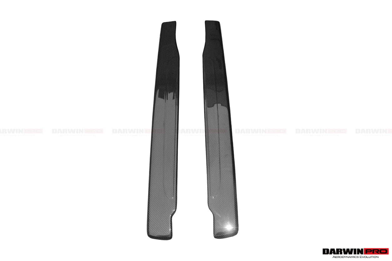 2006 - 2015 Audi R8 Coupe & Spyder P Style Carbon Fiber Door Sills Steps Cover