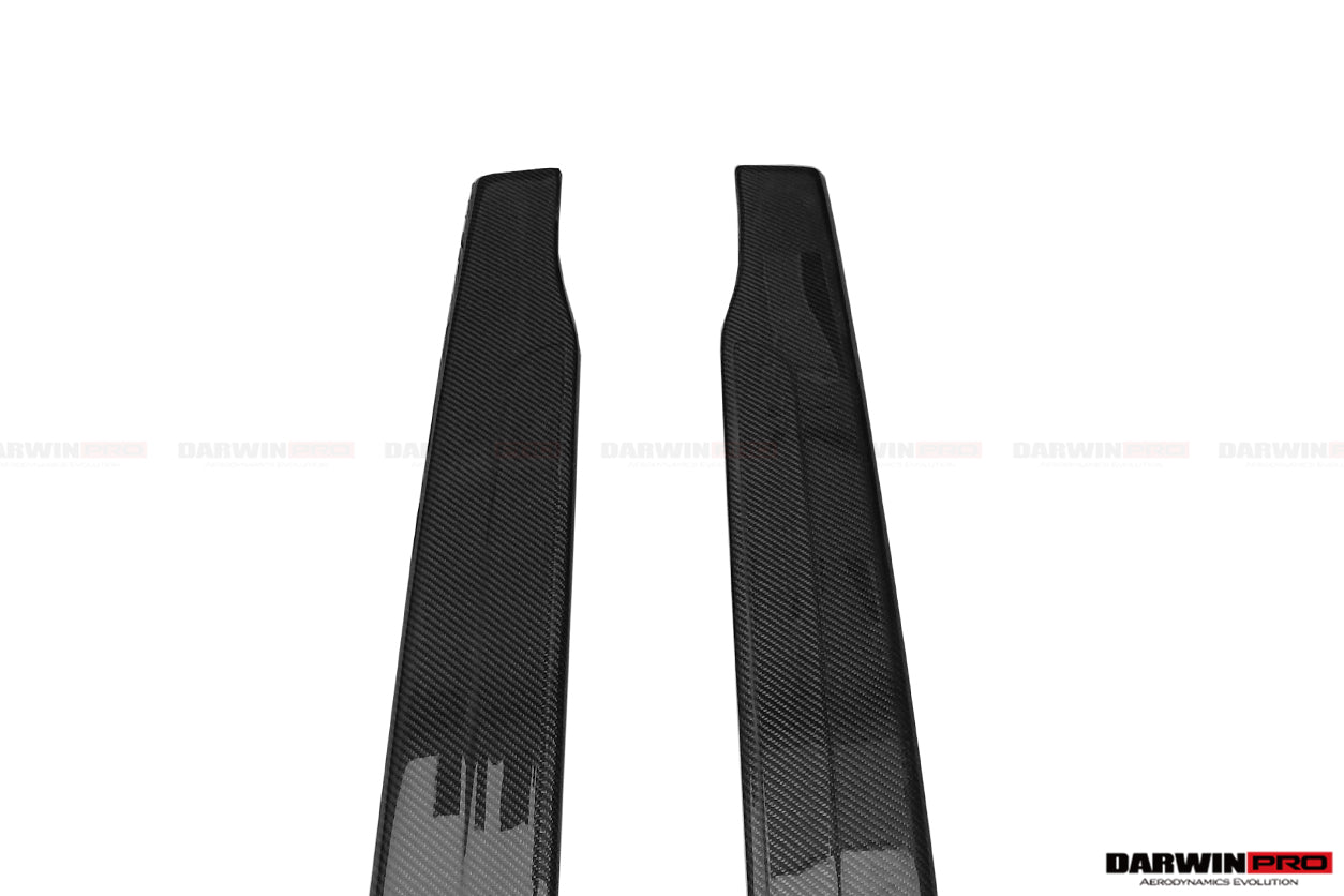 2006 - 2015 Audi R8 Coupe & Spyder P Style Carbon Fiber Door Sills Steps Cover