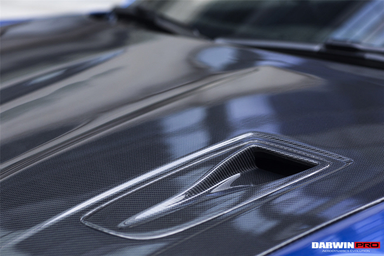 2012 - 2024 Porsche 718 & 981 Cayman & Boxster GT2RS Style Carbon Fiber Hood