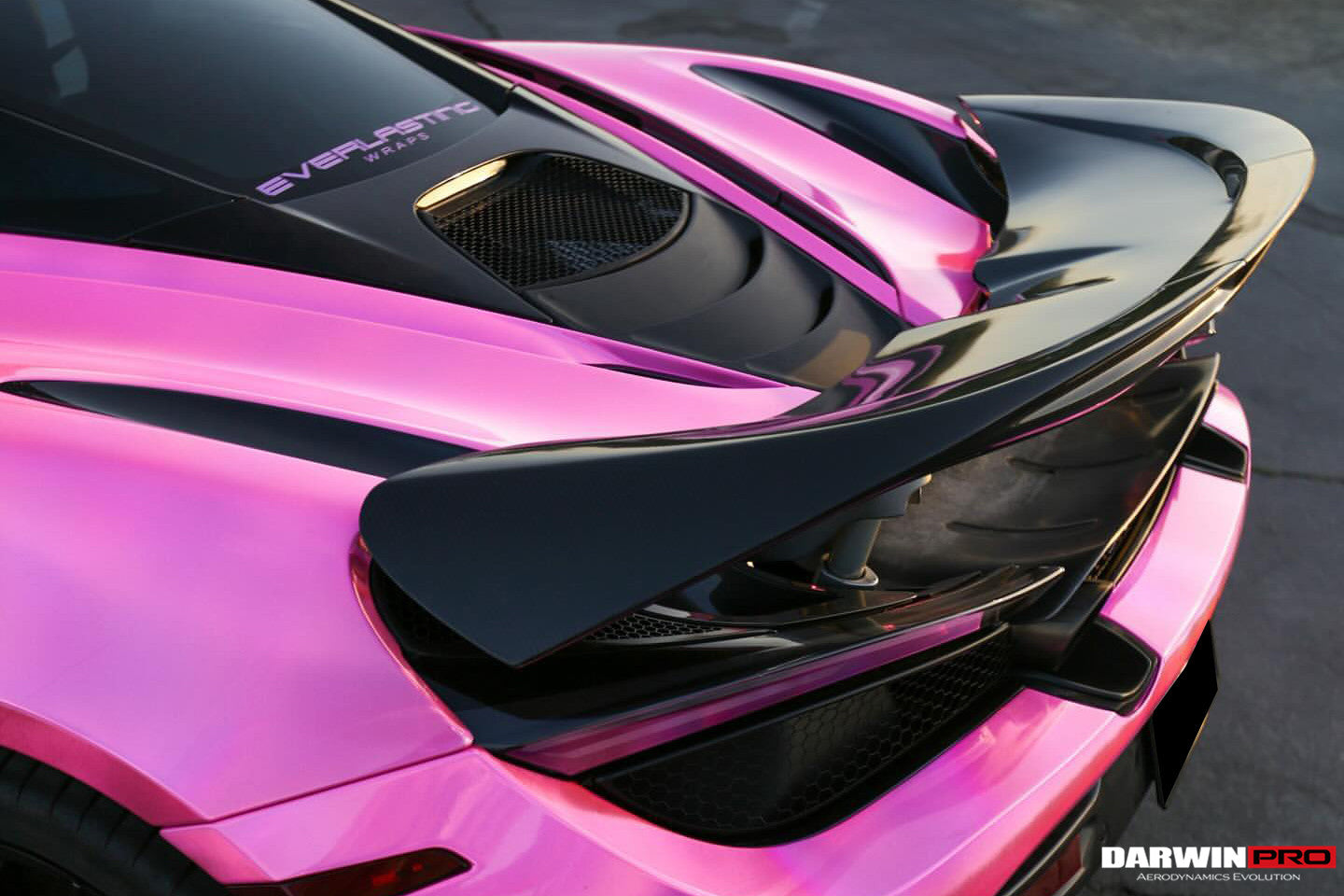 2017 - 2021 McLaren 720s Se²NWB Style Carbon Fiber Trunk Spoiler