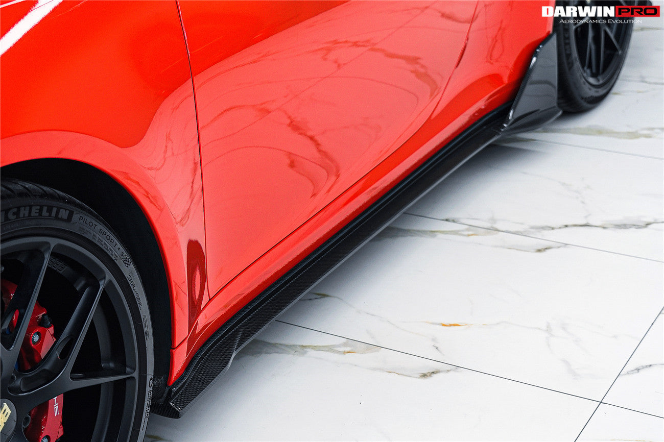 2019 - 2024 Porsche 911 992 Carrera & S & 4 & 4S & Targa & Cabriolet BKSSII Style Side Skirts