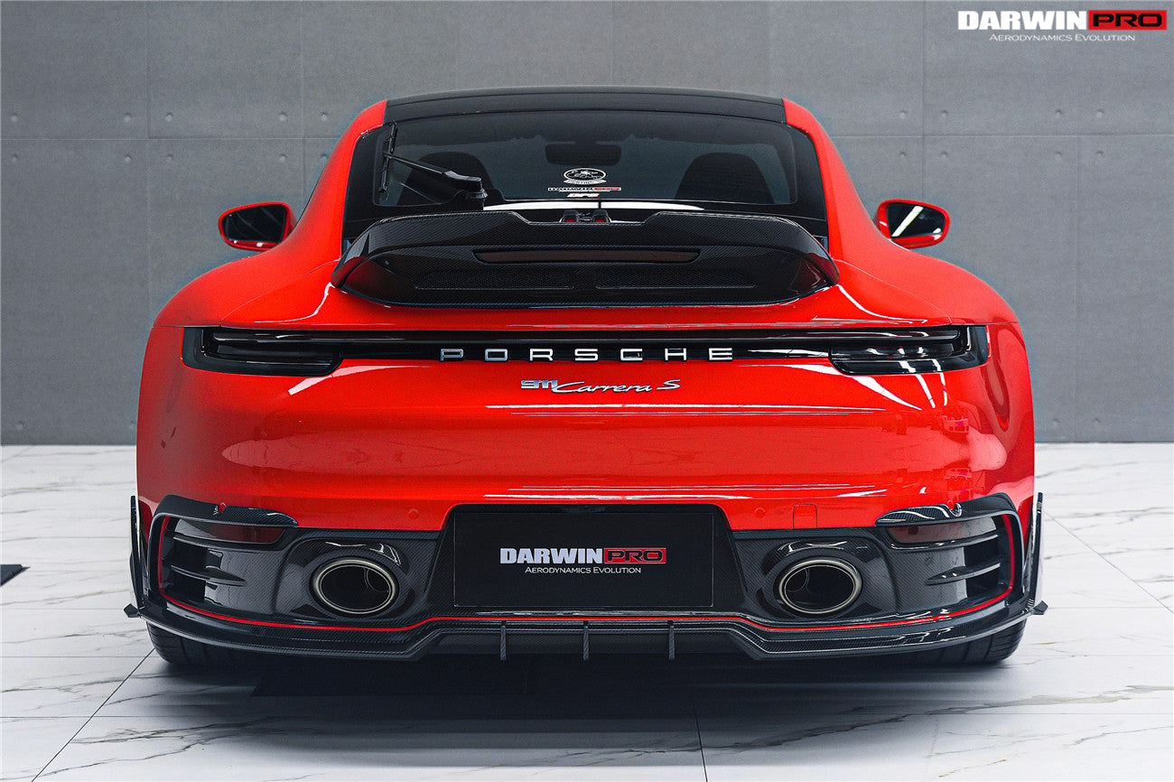 2019 - 2024 Porsche 911 992 Carrera & 4 & 4S & Targa & Cabriolet BKSSII Style Rear Bumper Vent Trims