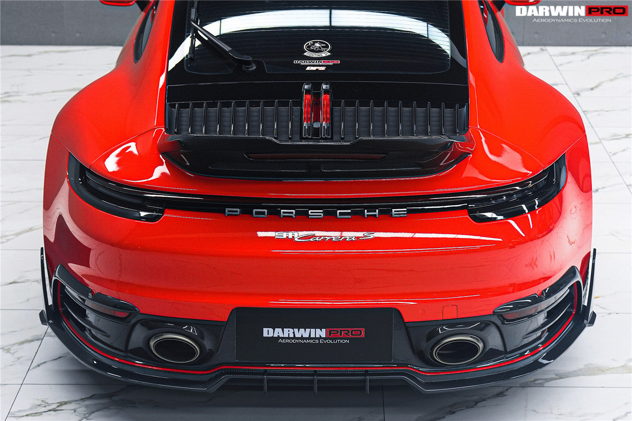 2019 - 2024 Porsche 911 992 Carrera & 4 & 4S & Targa & Cabriolet BKSSII Style Rear Bumper Vent Trims