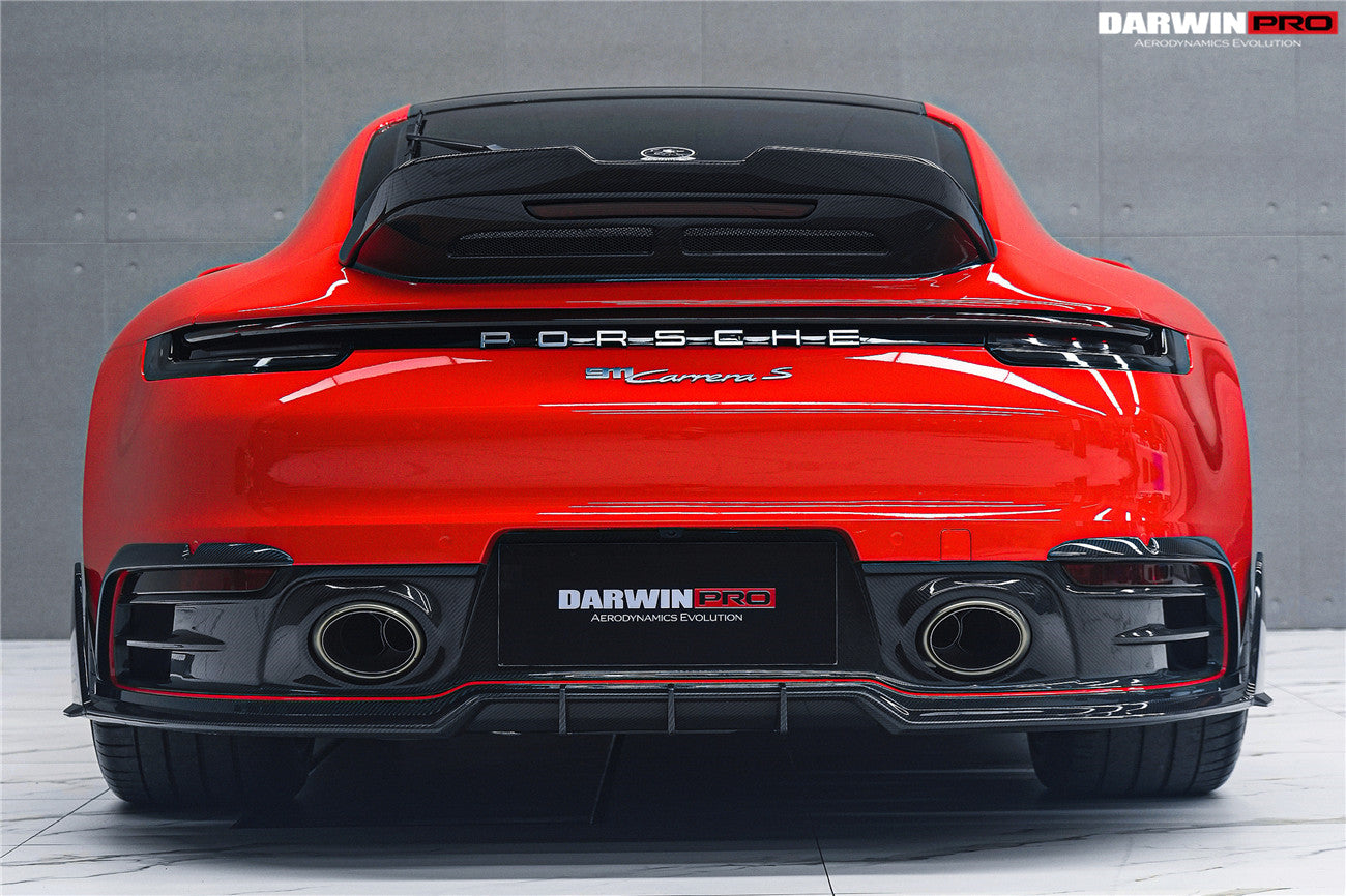 2019 - 2024 Porsche 911 992 Carrera & 4 & 4S & Targa & Cabriolet BKSSII Style Rear Bumper Vent Trims