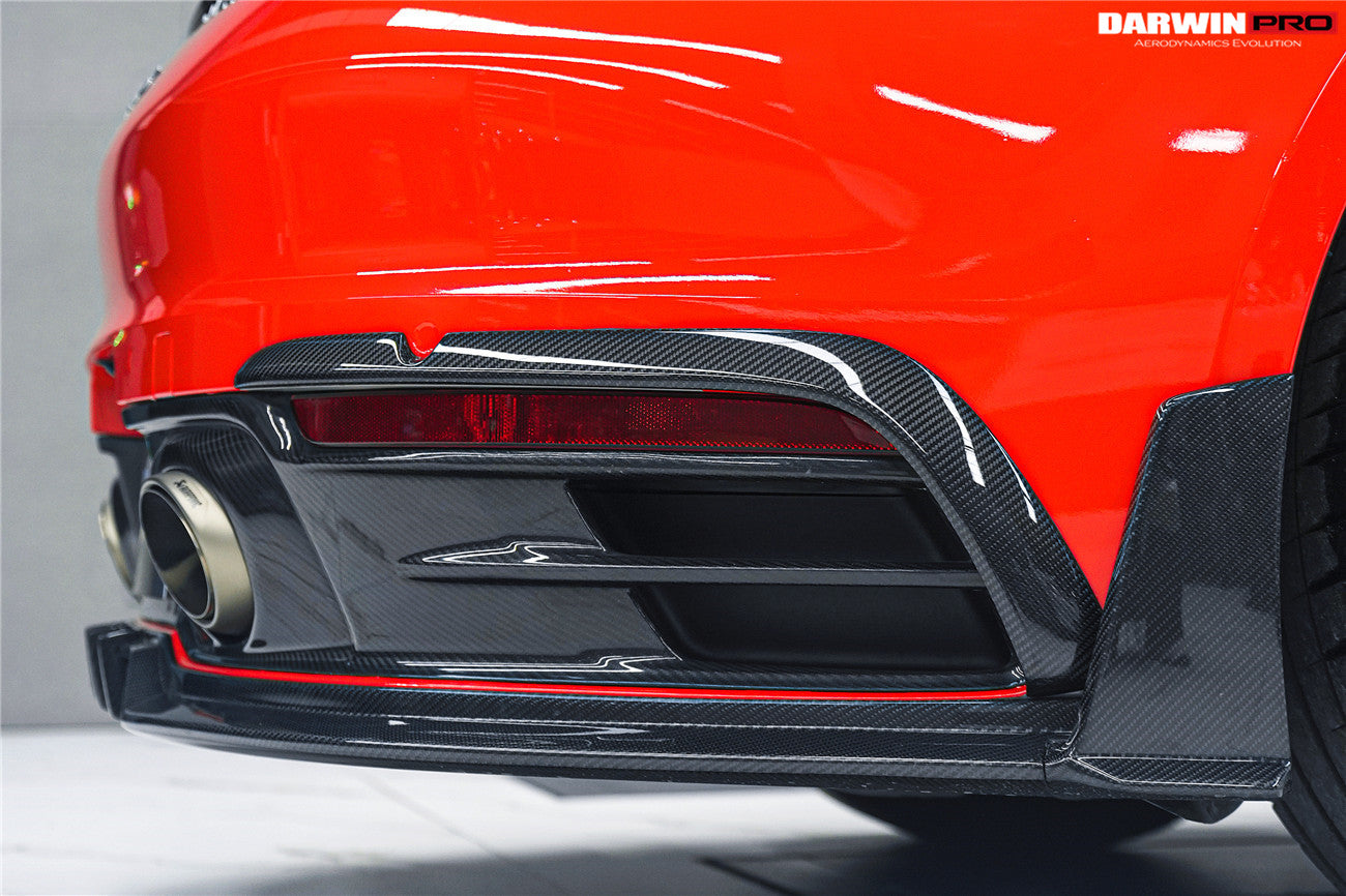 2019 - 2024 Porsche 911 992 Carrera & 4 & 4S & Targa & Cabriolet BKSSII Style Rear Bumper Vent Trims