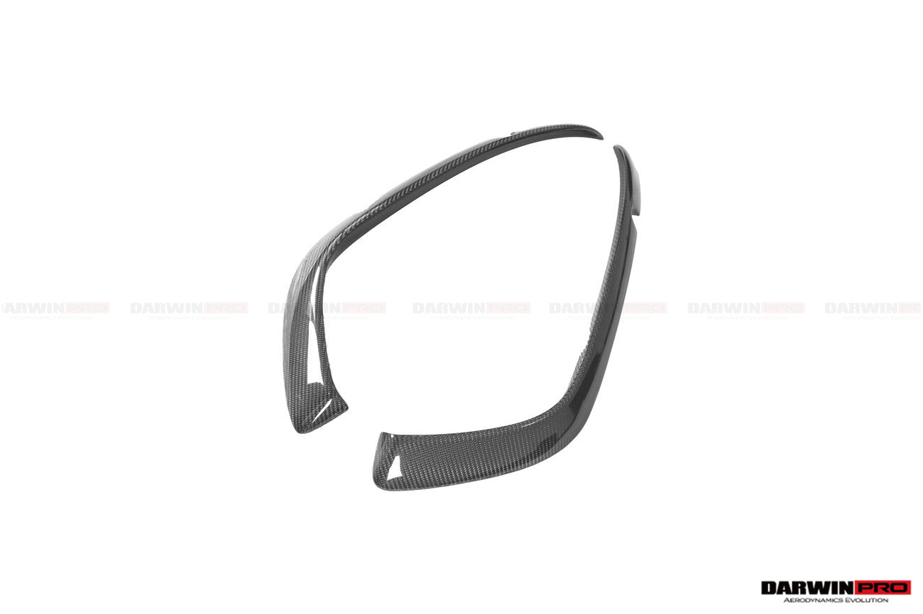 2019 - 2024 Porsche 911 992 Carrera & 4 & 4S & Targa & Cabriolet BKSSII Style Rear Bumper Vent Trims