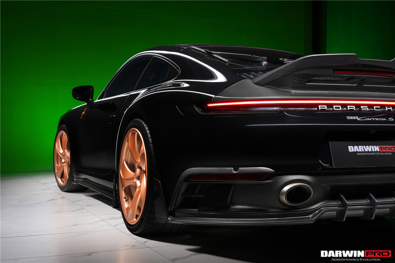 2019 - 2024 Porsche 911 992 Carrera & 4 & 4S & Targa & Cabriolet SD-Sport Design Model BKSSII Style Rear Bumper Vent Trims