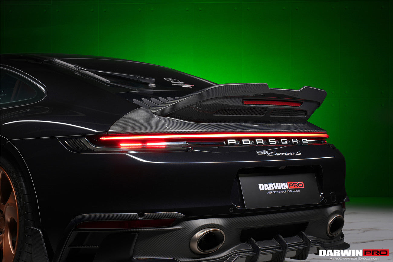2019 - 2024 Porsche 911 992 Carrera S & 4 & 4S BKSS Ver.4 Style Trunk Wing