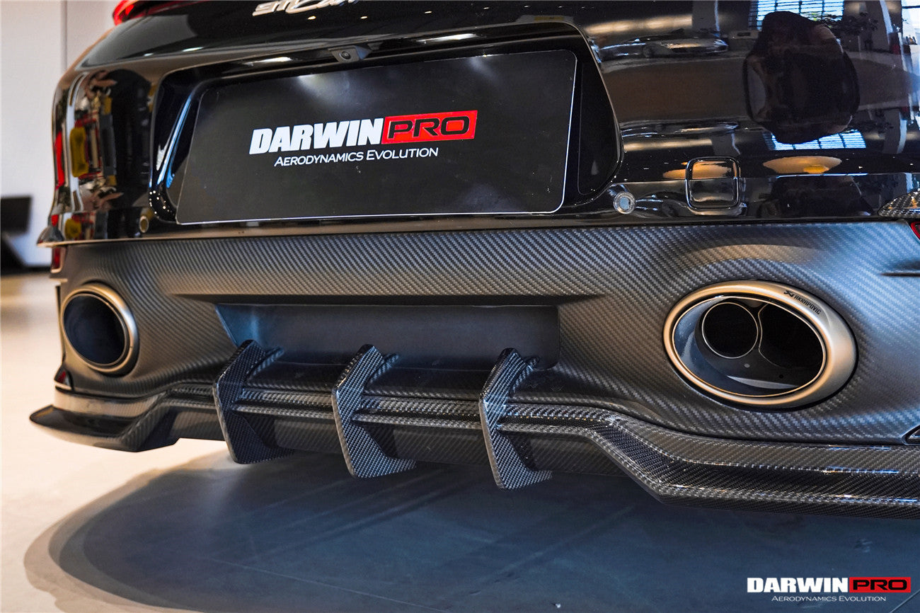 2019 - 2024 Porsche 911 992 Carrera & 4 & 4S & Targa & Cabriolet SD-Sport Design Model BKSSII Style Rear Lip