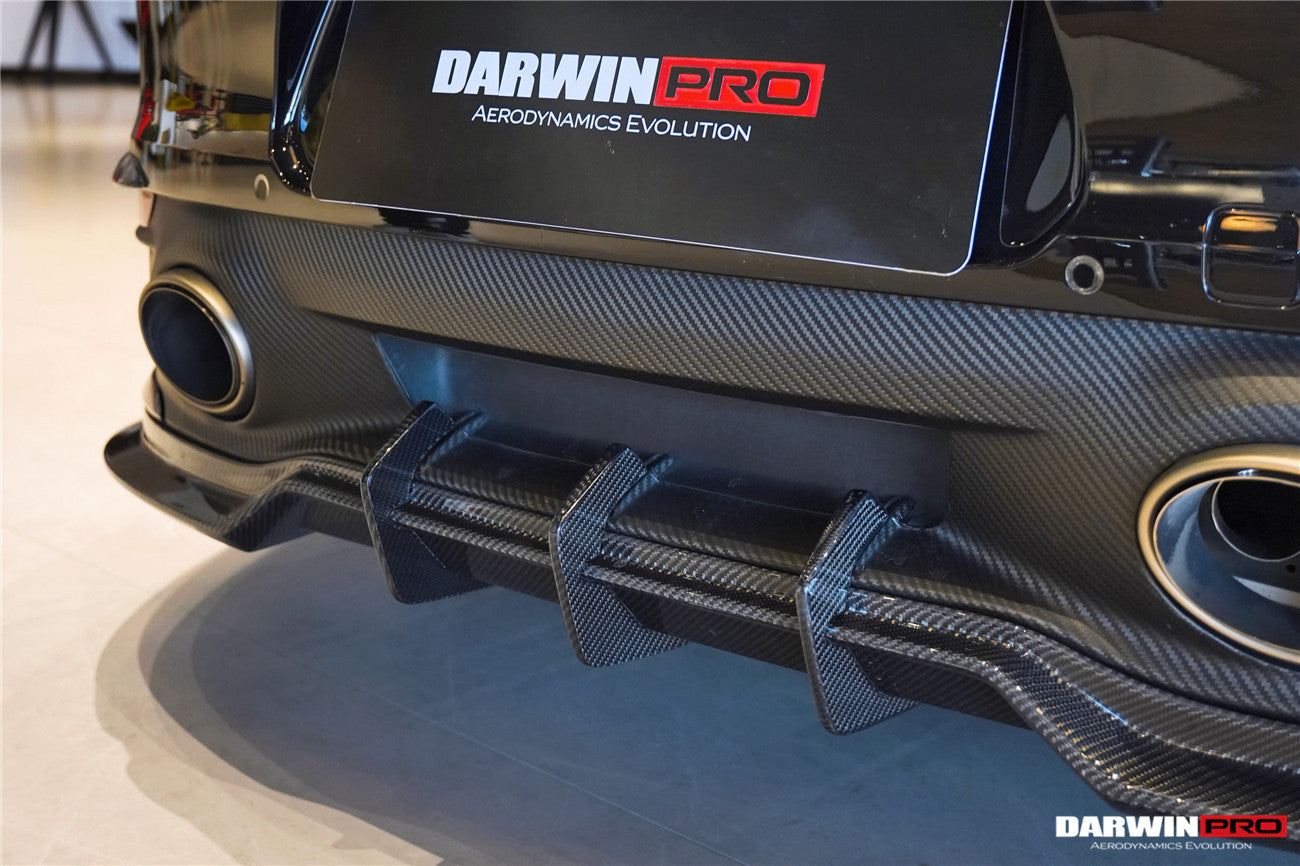 2019 - 2024 Porsche 911 992 Carrera & 4 & 4S & Targa & Cabriolet SD-Sport Design Model BKSSII Style Rear Lip