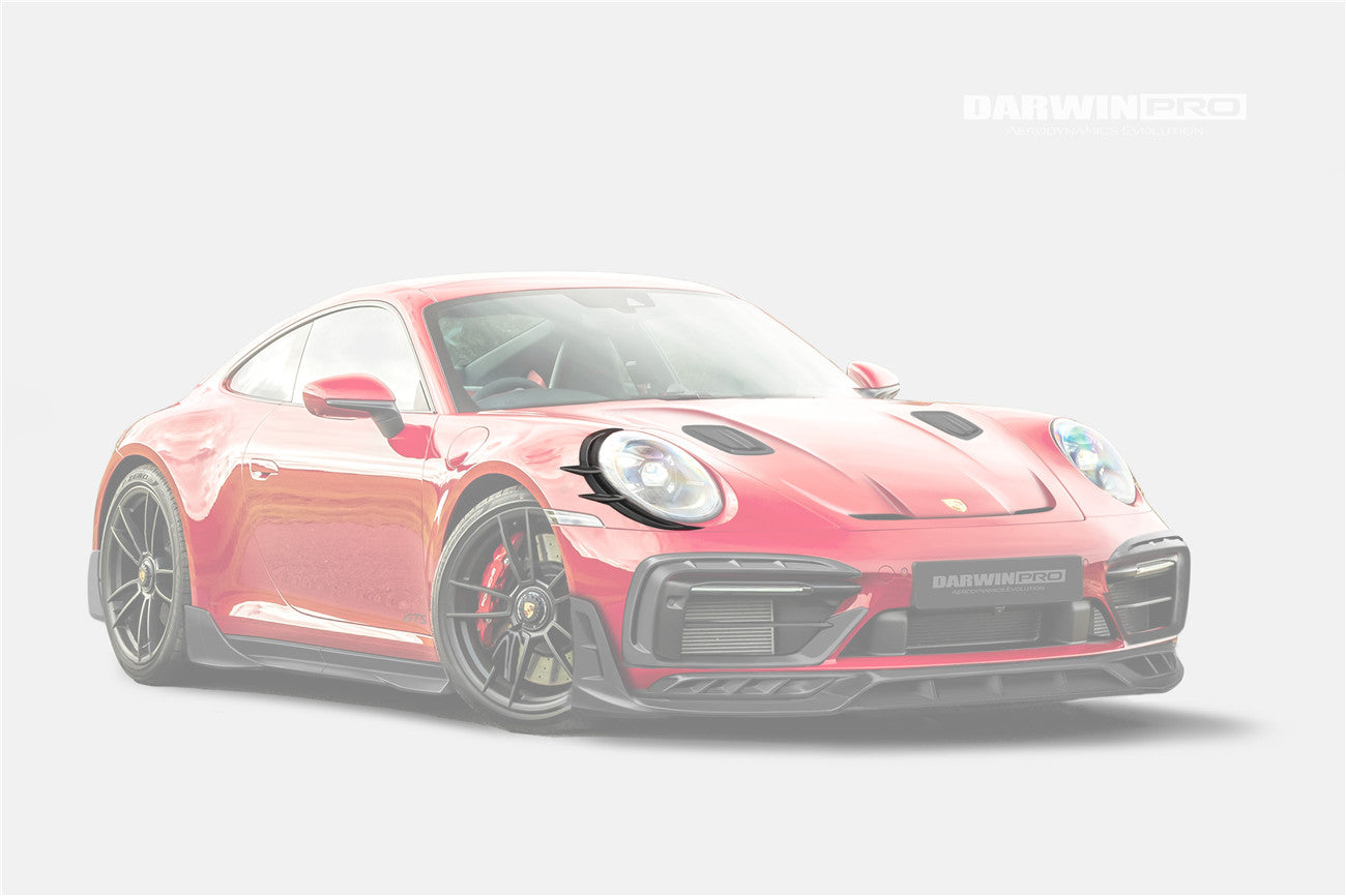 2019 - 2024 Porsche 911 992 Carrera & S & 4 & 4S & Targa & Cabriolet BKSSII Style Headlight Eyelid Eyebrow Cover