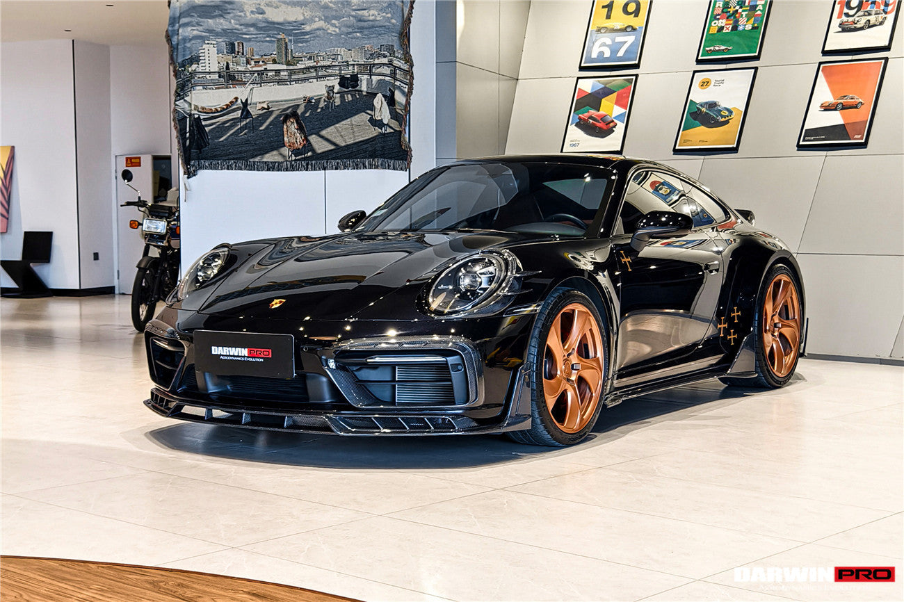2019 - 2024 Porsche 911 992 Carrera & S & 4 & 4S & Targa & Cabriolet BKSSII Style Side Skirts