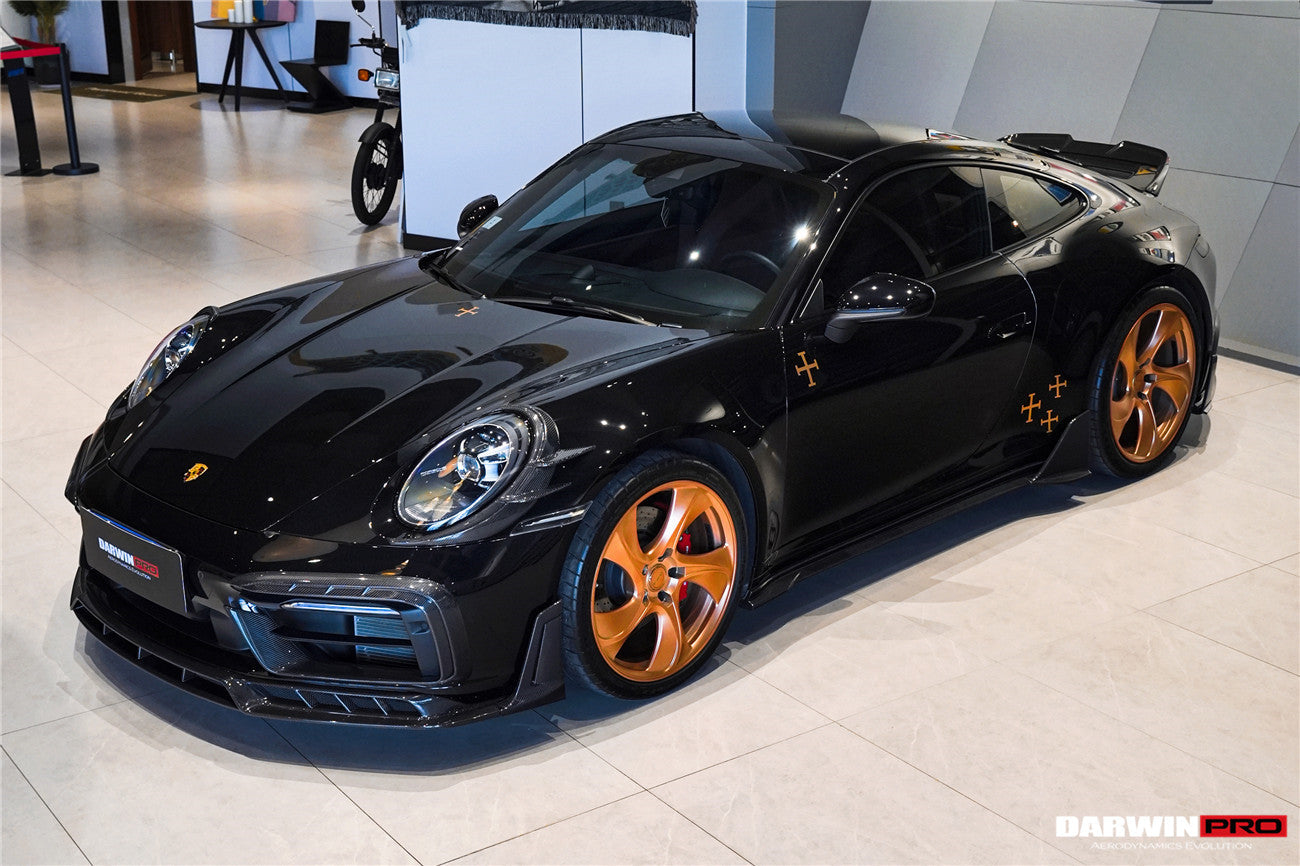 2019 - 2024 Porsche 911 992 Carrera & S & 4 & 4S & Targa & Cabriolet BKSSII Style Side Skirts