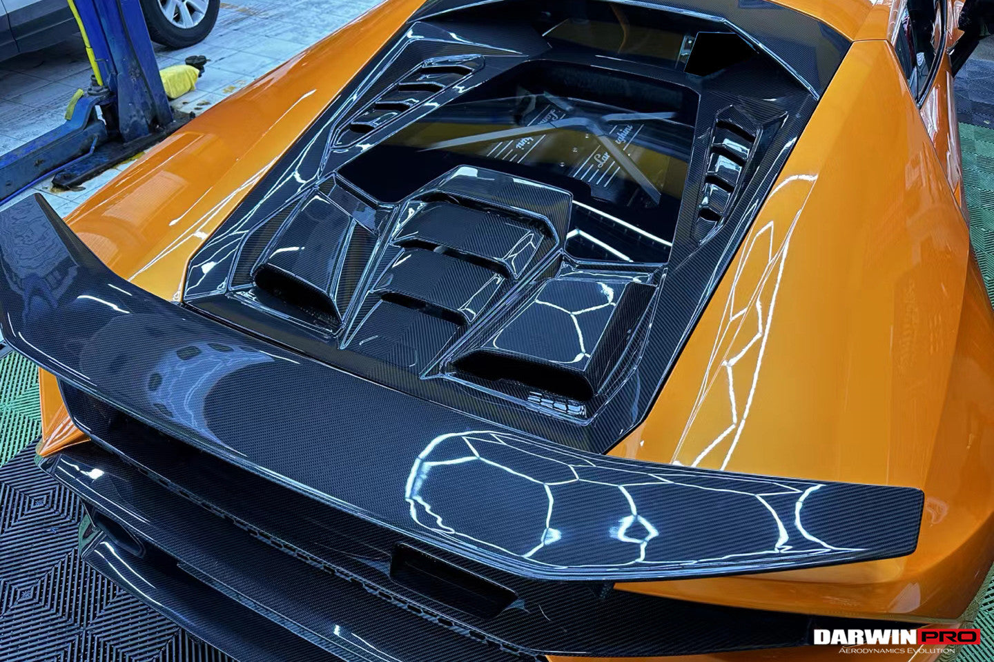 2019 - 2023 Lamborghini Huracan EVO Convert Tecnica Style Full Body Kit