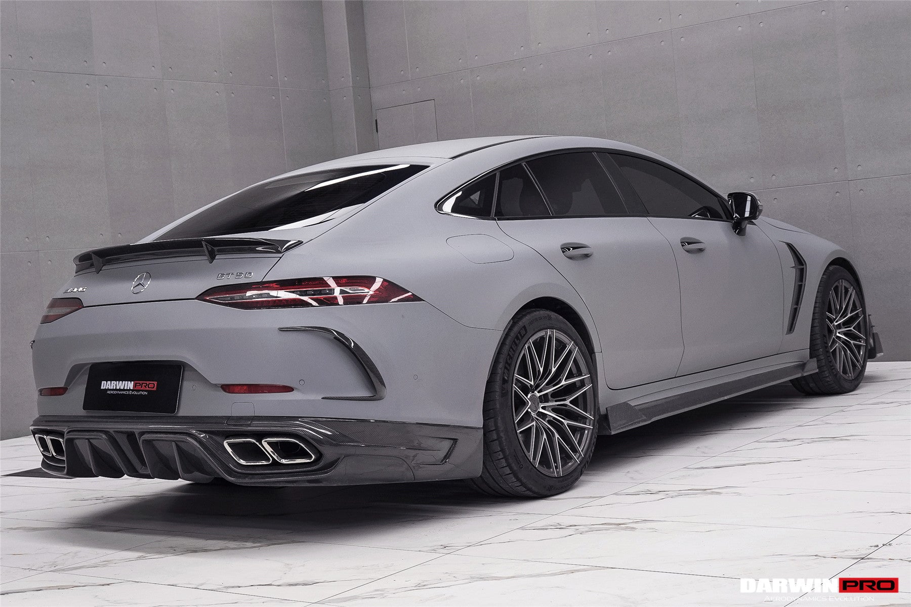 Mercedes Benz AMG GT 4Door Rear Bumper Canards (2019–2024)