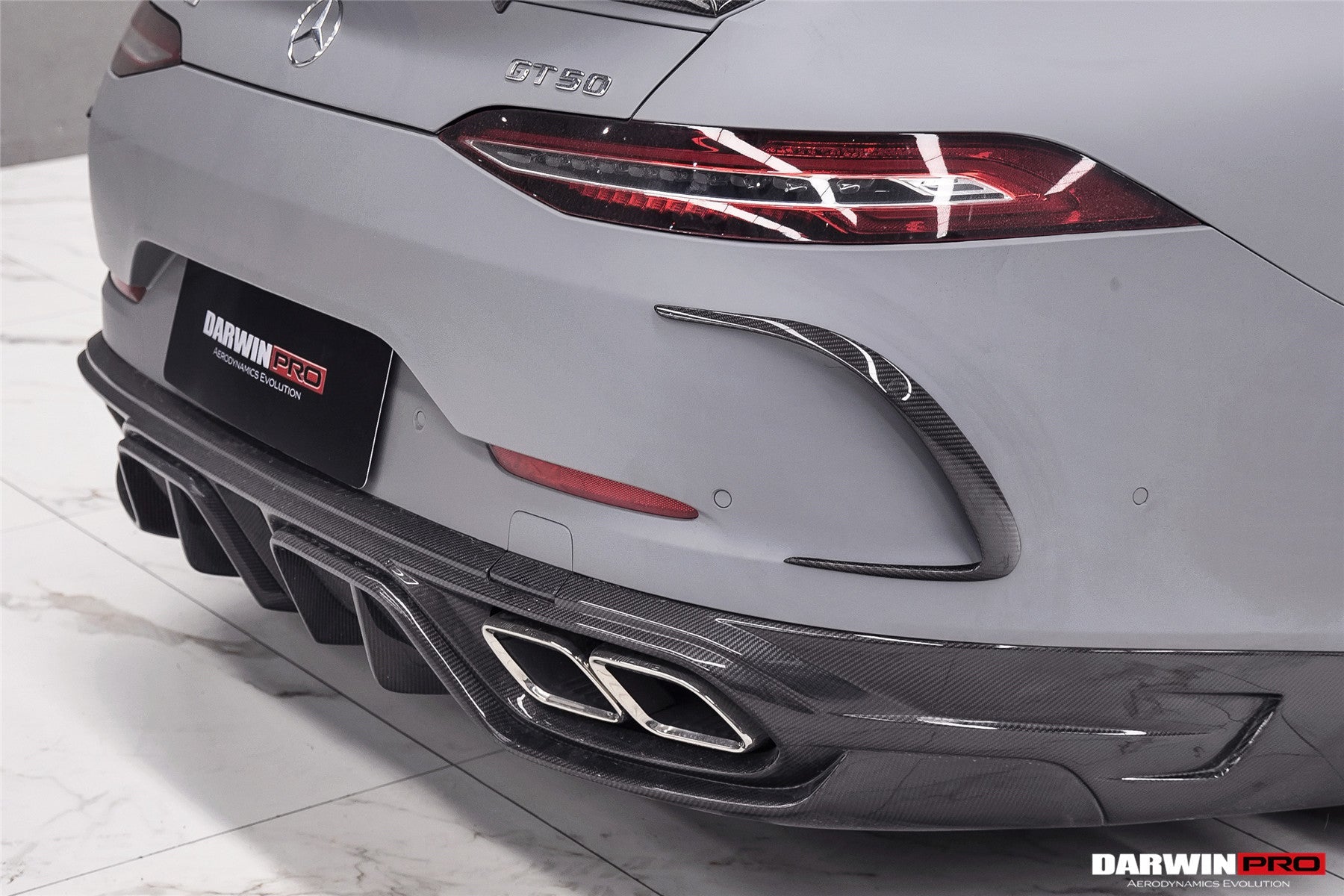 Mercedes Benz AMG GT 4Door Rear Bumper Canards (2019–2024)