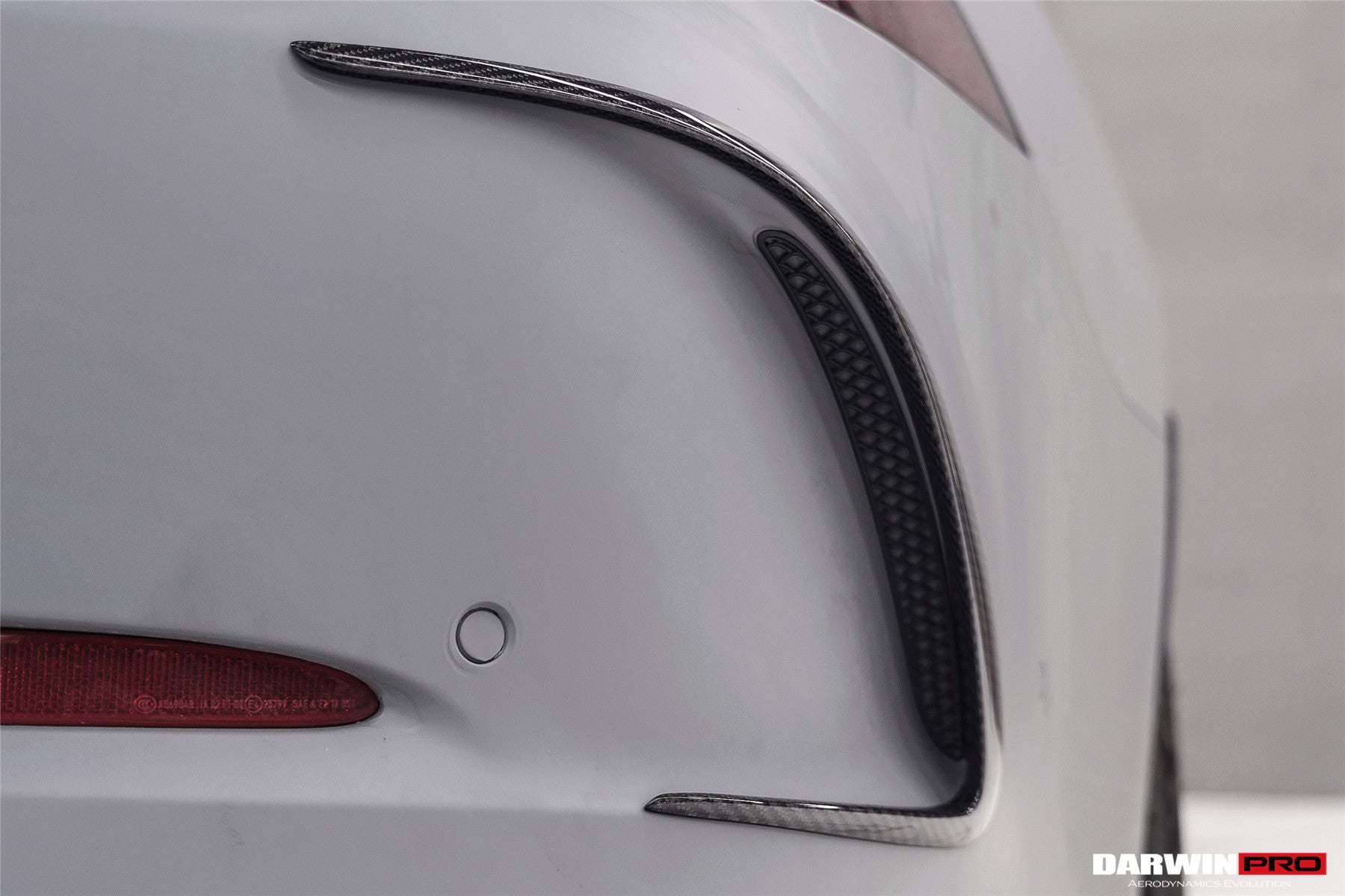 Mercedes Benz AMG GT 4Door Rear Bumper Canards (2019–2024)