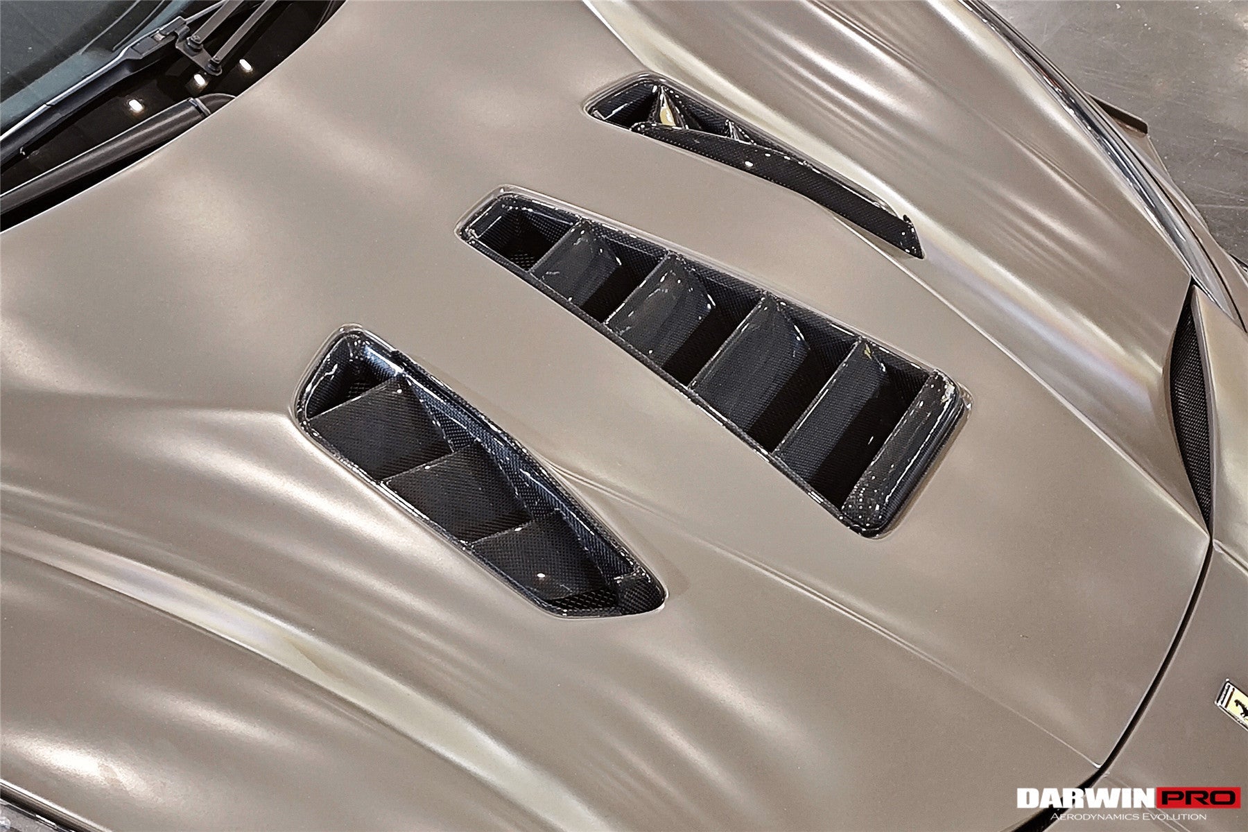 2015 - 2020 Ferrari 488 GTB & Spyder Challenge Evo Modena Style Hood