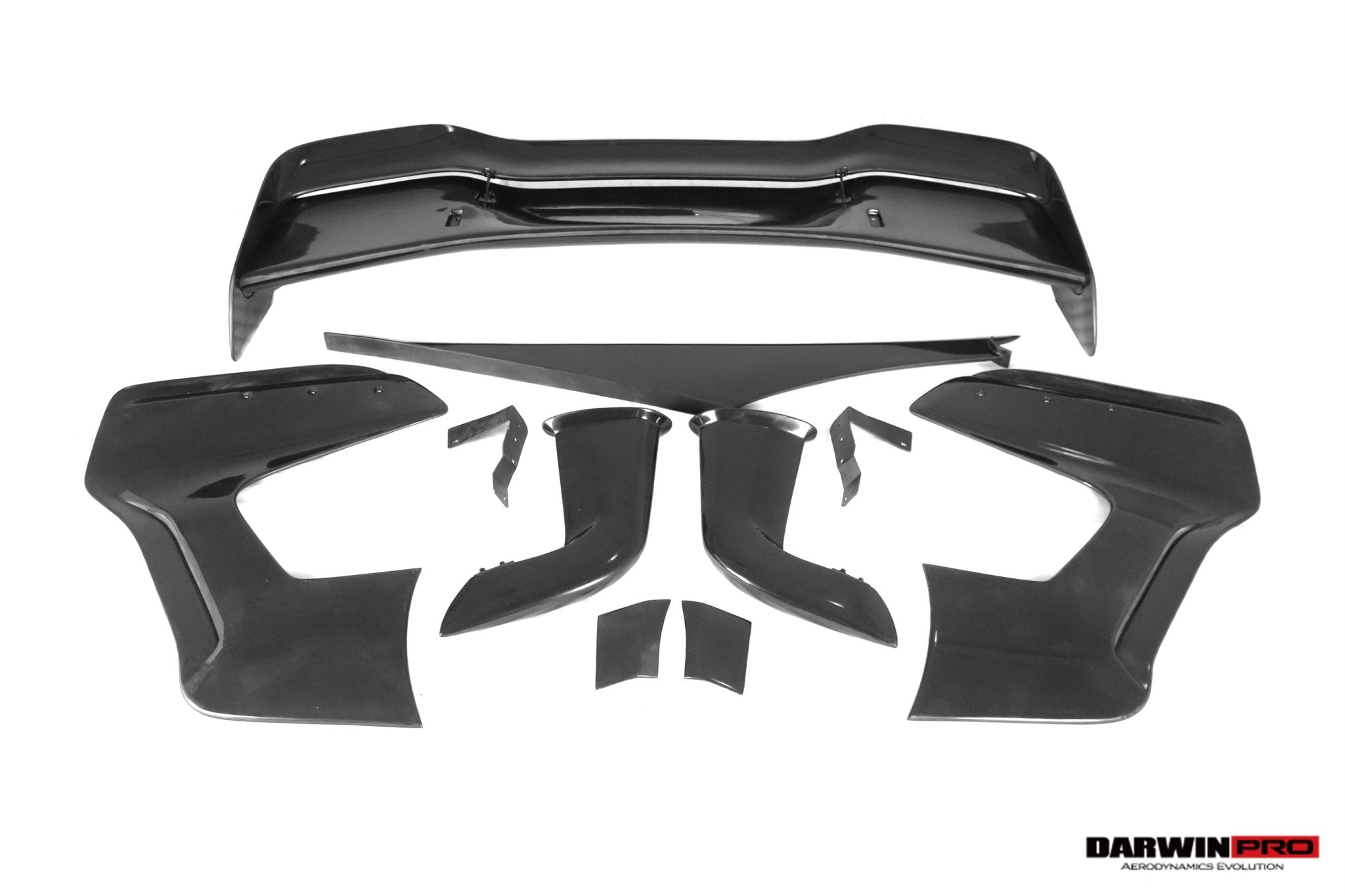 2017 - 2022 McLaren 720S Se²GTR Style Trunk Wing with Side Winglets