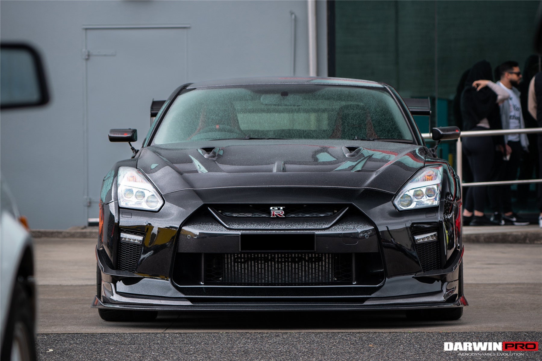 2017 - 2022 Nissan GTR R35 EBA BKSS Style Carbon Fiber Front Canards