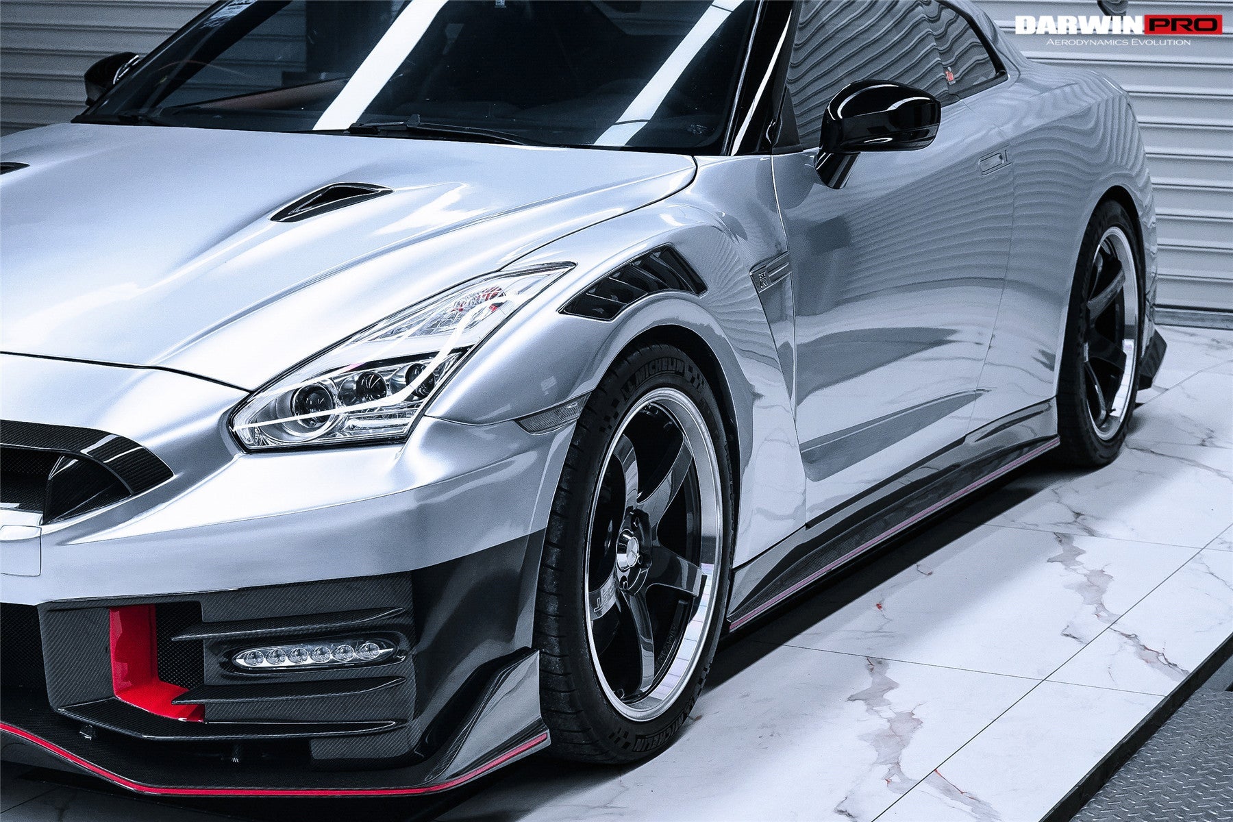 2008–2024 Nissan GTR R35 Nismo Style Carbon Fiber Side Skirts