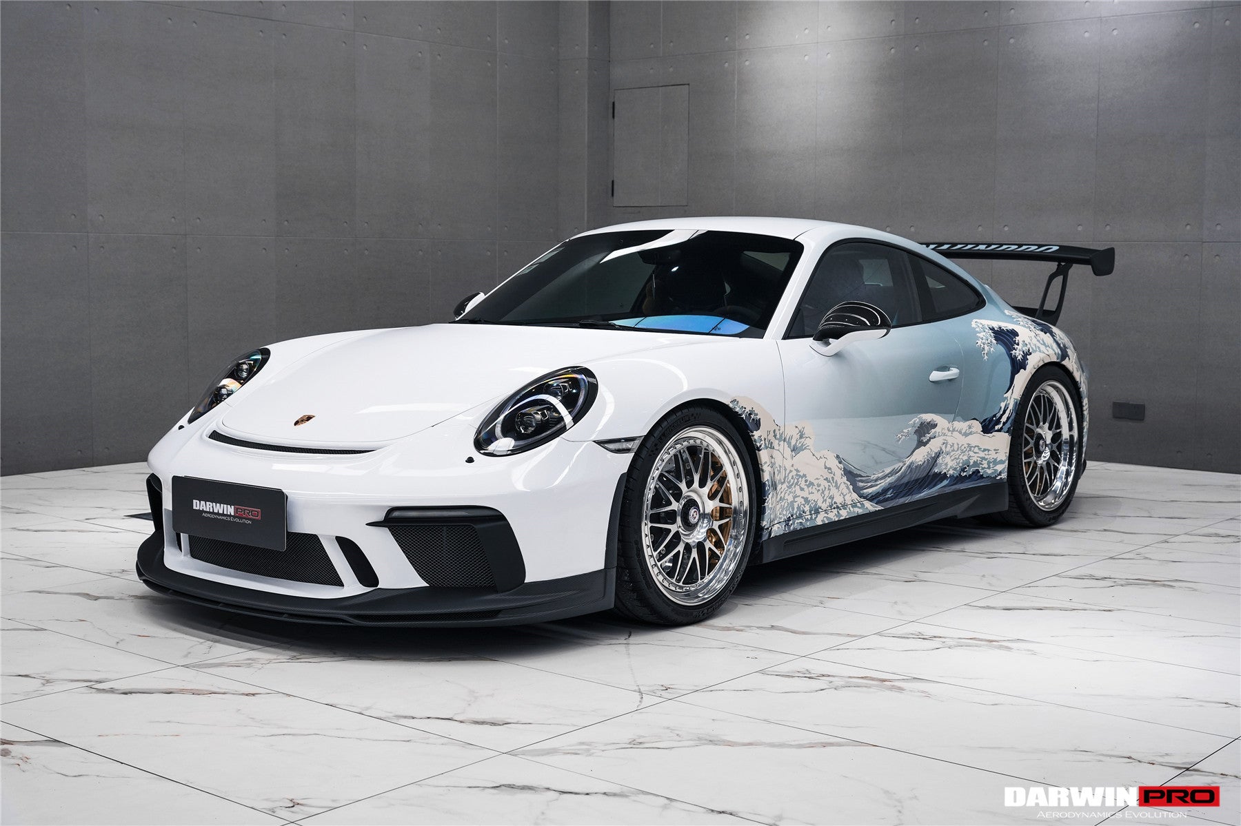 2017 - 2019 Porsche 911 991.2 GT3 Only BKSS Style Carbon Fiber Front lip