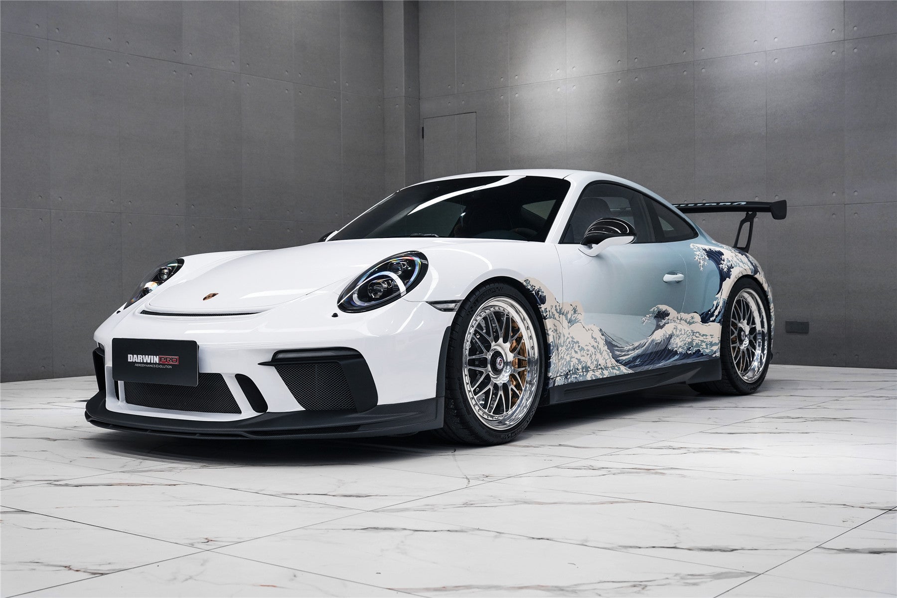 2017 - 2019 Porsche 911 991.2 GT3 Only BKSS Style Carbon Fiber Side Skirts
