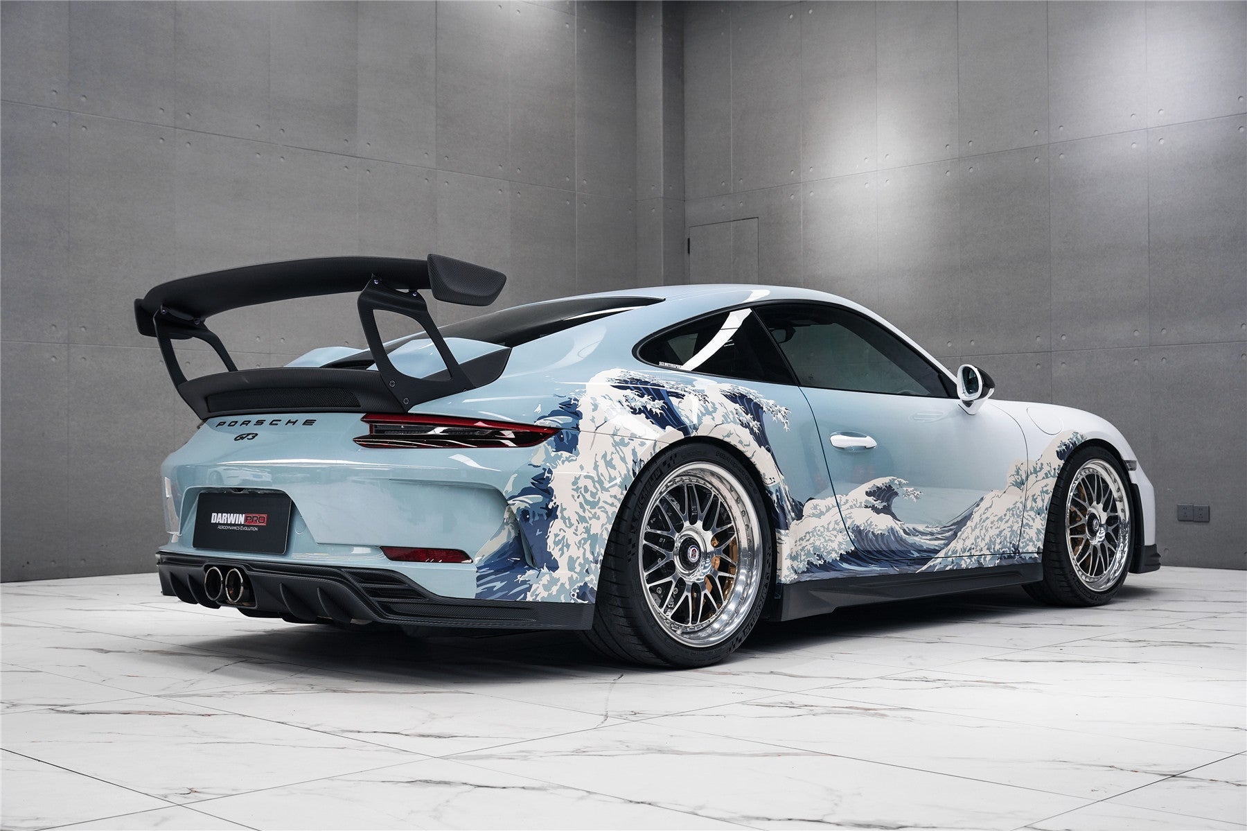 2017 - 2019 Porsche 911 991.2 GT3 Only GT2RS Style Trunk Spoiler Wing