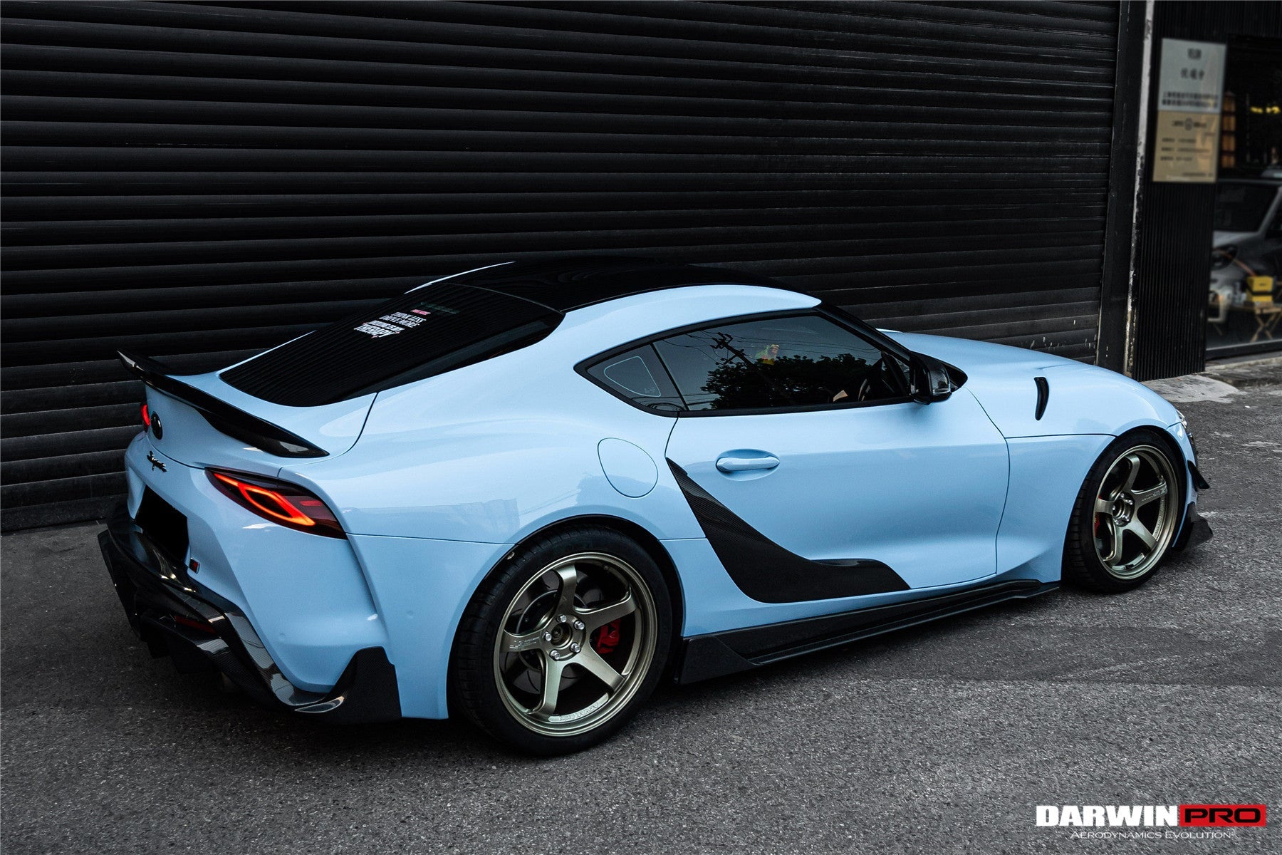 2019 - 2025 Toyota GR Supra (J29 & DB) A90 A91 OEM Style Carbon Fiber Door Penal Garnish Trim Replacement