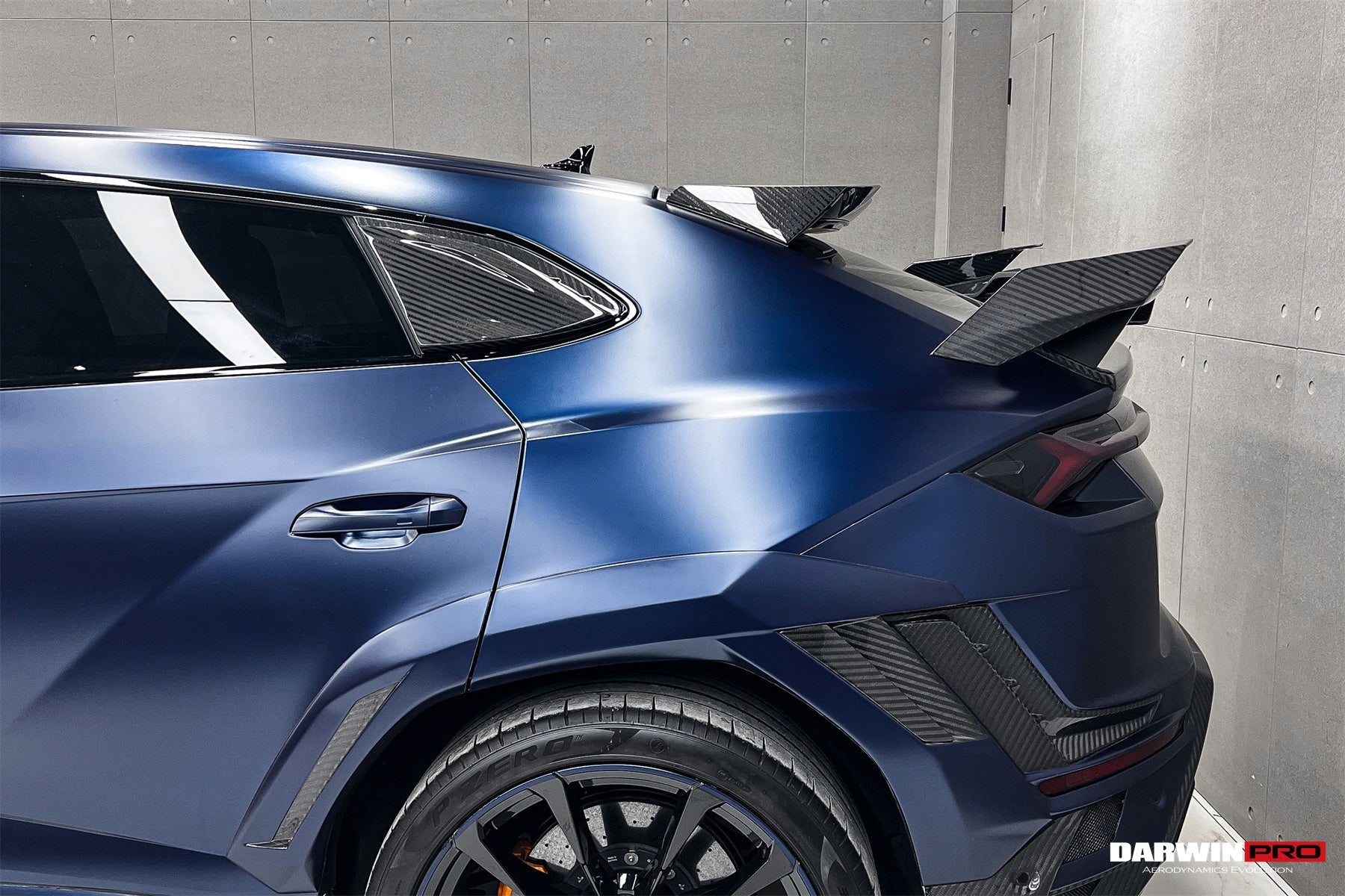 2018 - 2024 Lamborghini URUS BKSS Carbon Fiber Side Quarter Window Scoops